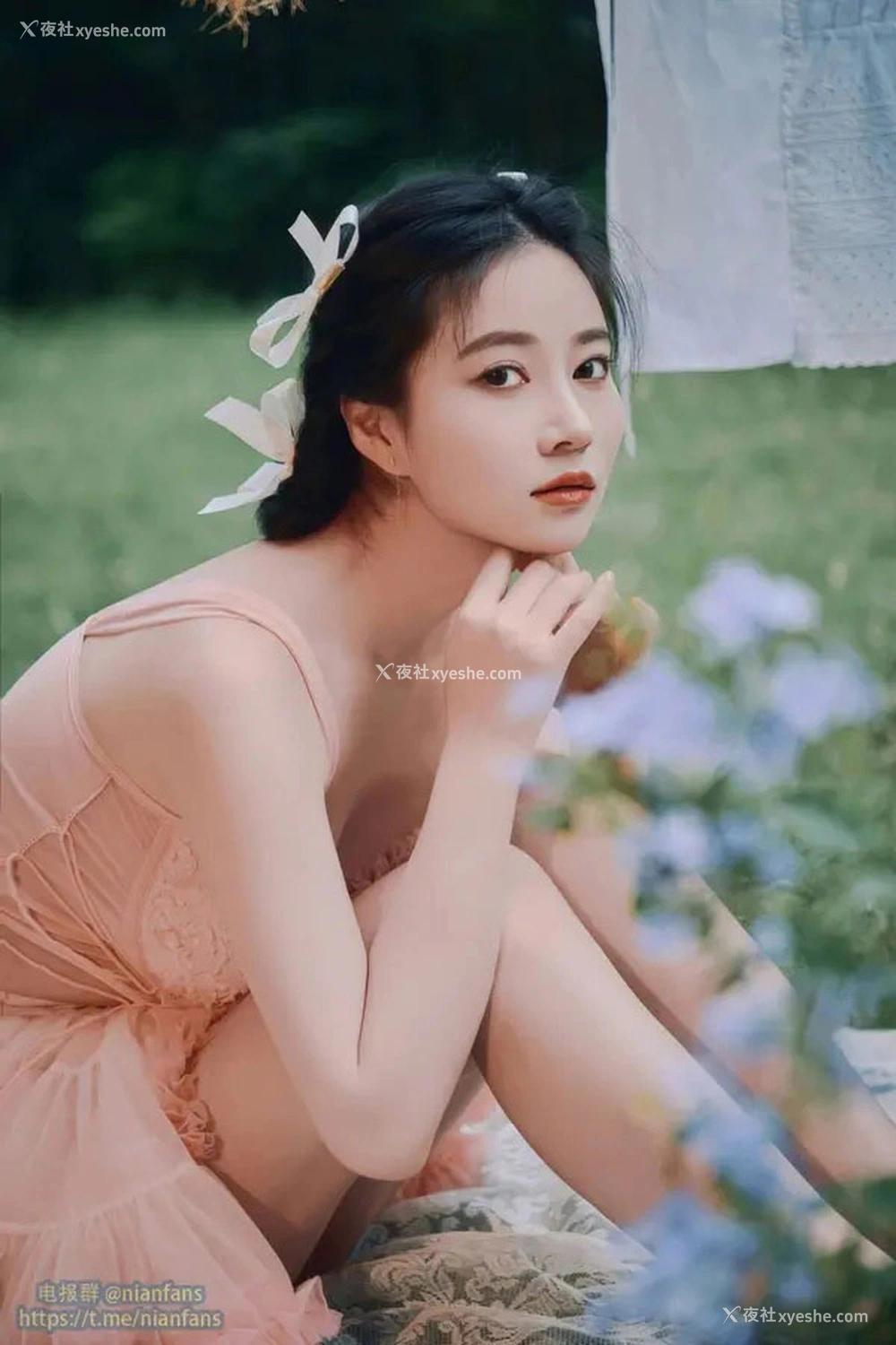 1P - 极品女神年年 粉色日记无圣光唯美图集