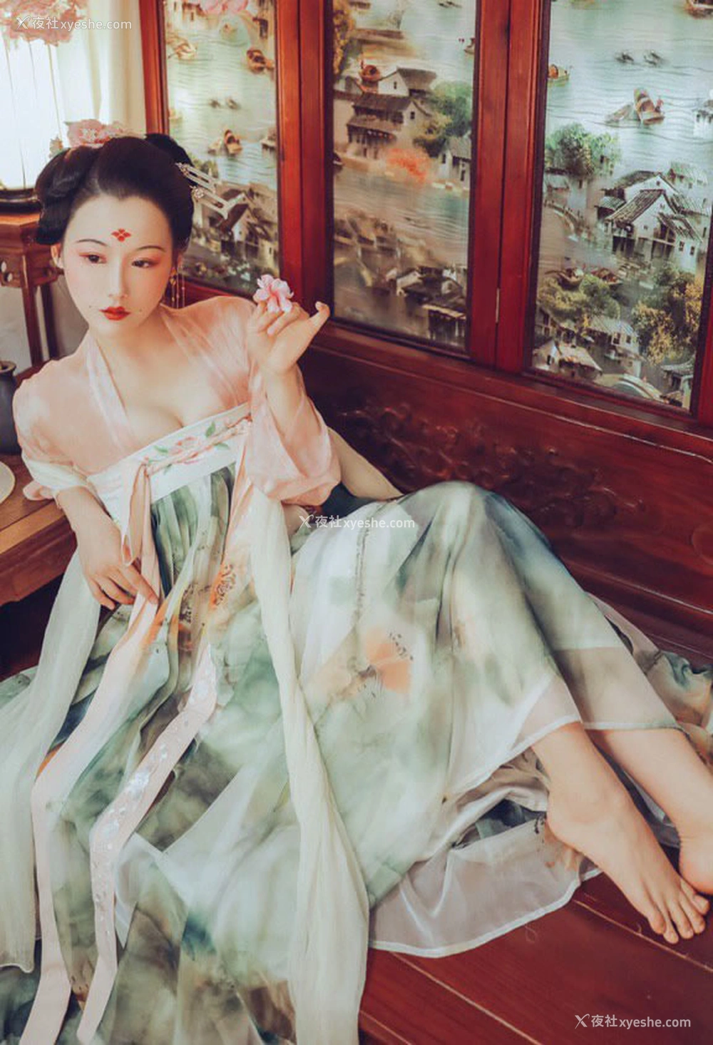 1P - 古风汉服小美女唯美无圣光人体图集5