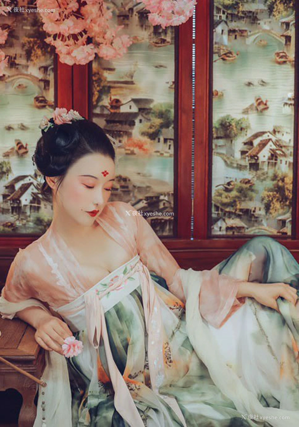 1P - 古风汉服小美女唯美无圣光人体图集5