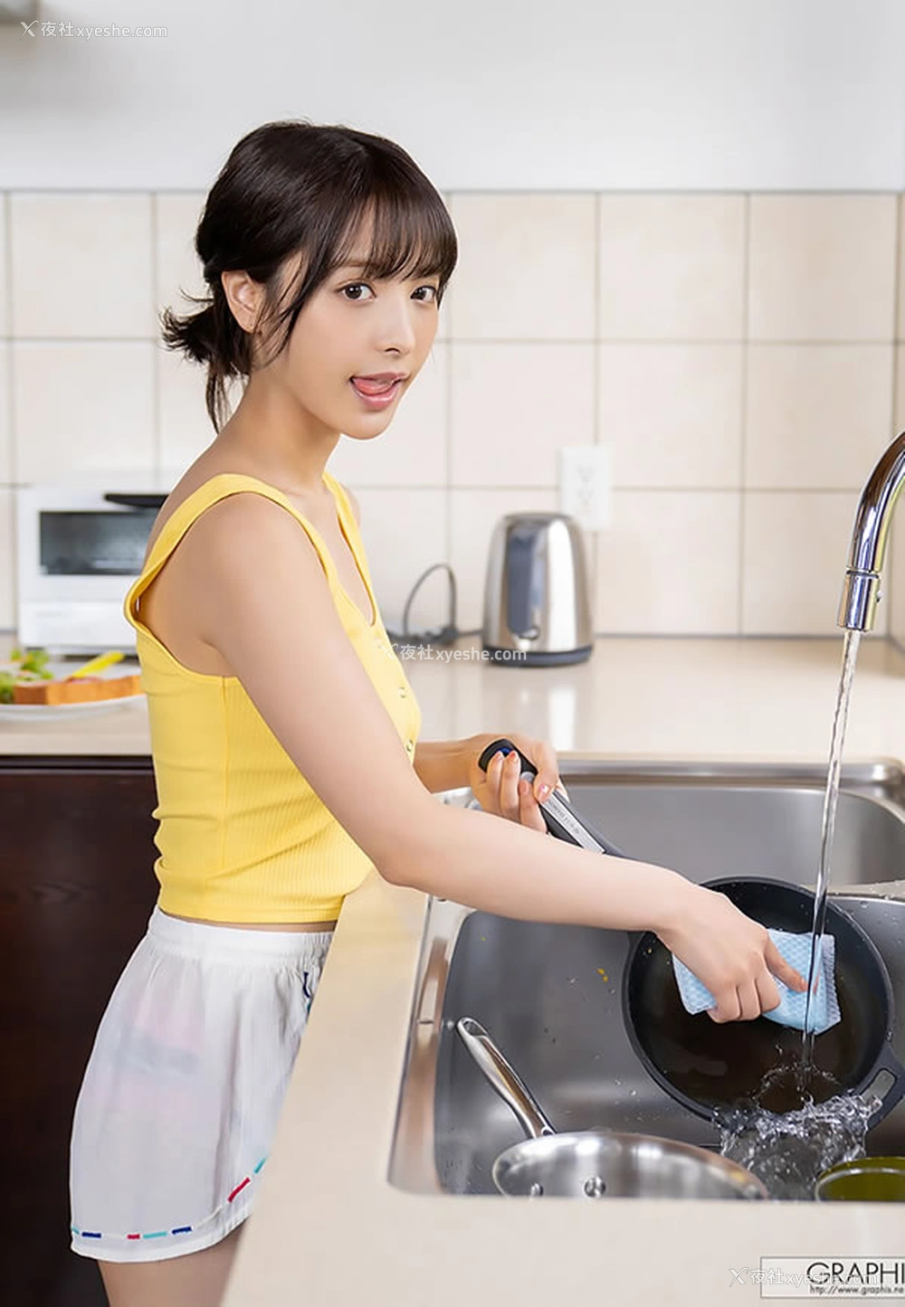 1P - Graphis美女桃乃木香奈冬季系列无圣光图集