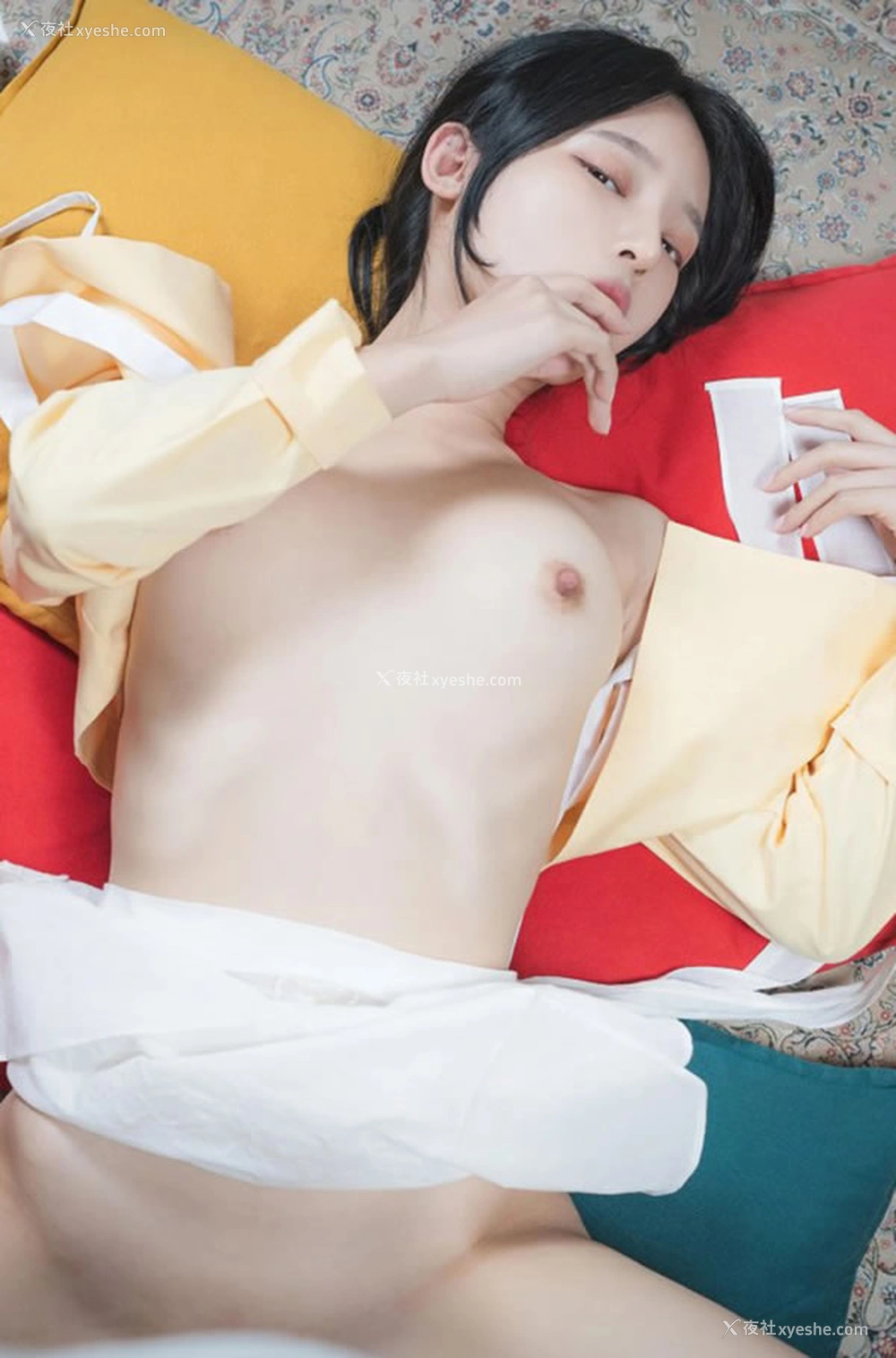 1P - 漂亮姐姐Yeha化身小女仆无圣光唯美图集