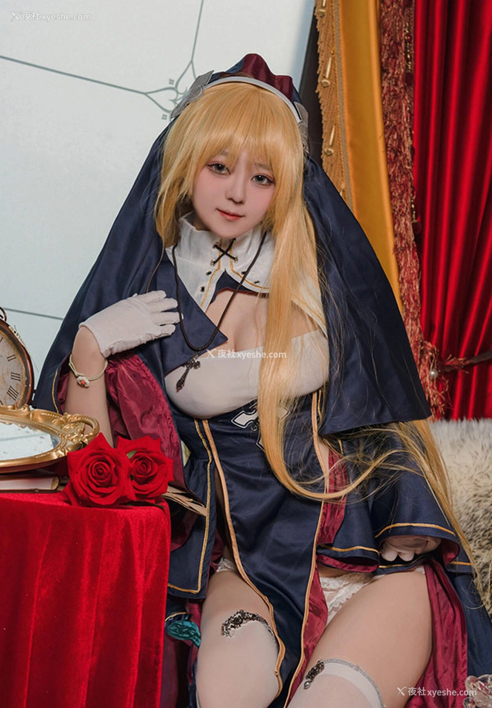 1P - 福利姬木之本澜 修女夏洛特尺度视图