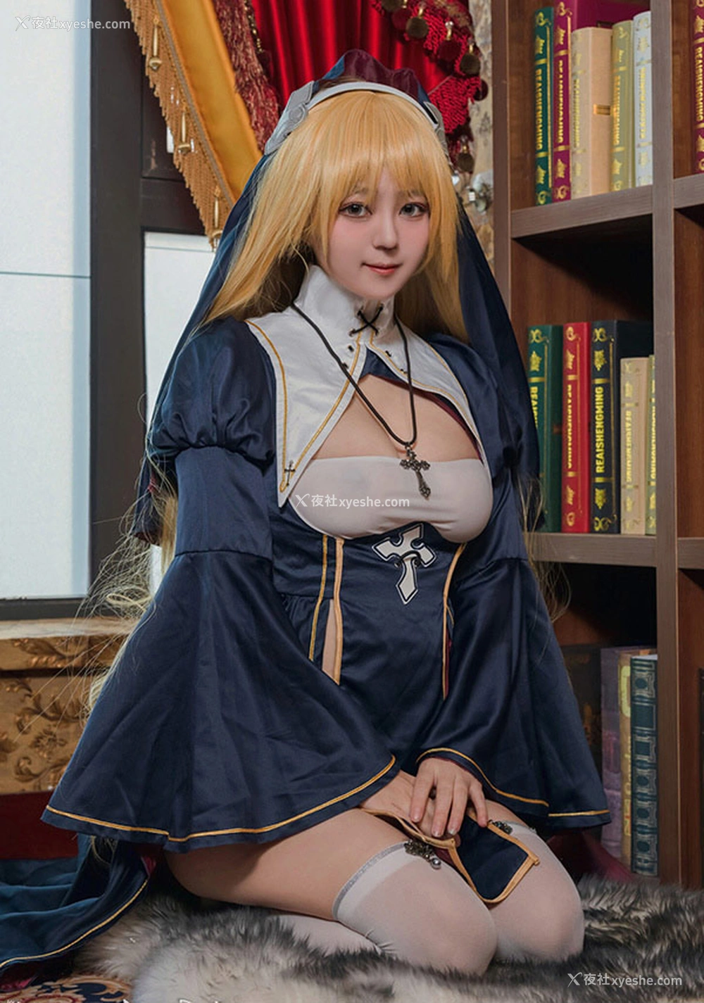 1P - 福利姬木之本澜 修女夏洛特尺度视图