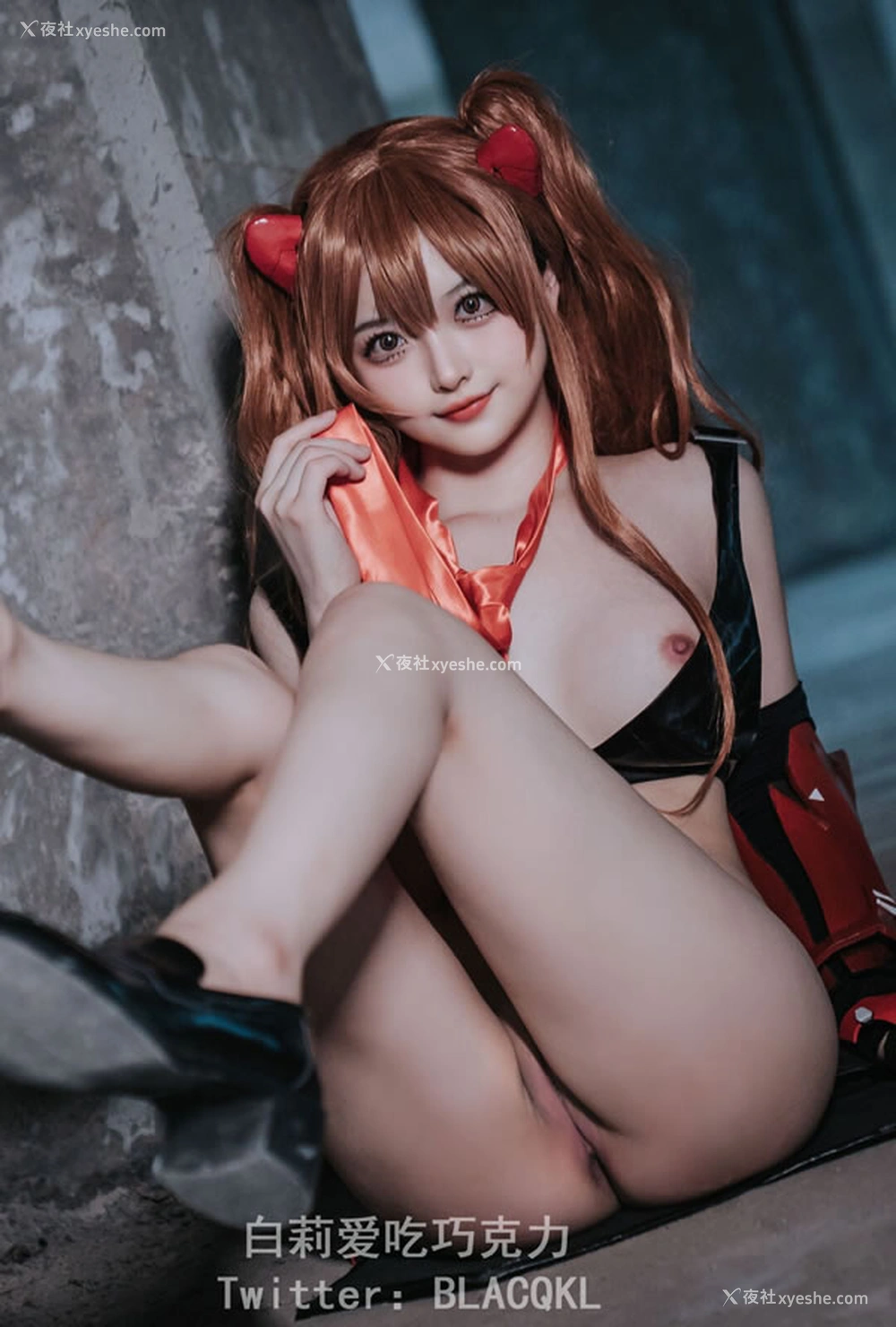 1P - 福利姬白莉爱吃巧克力 – 明日香2