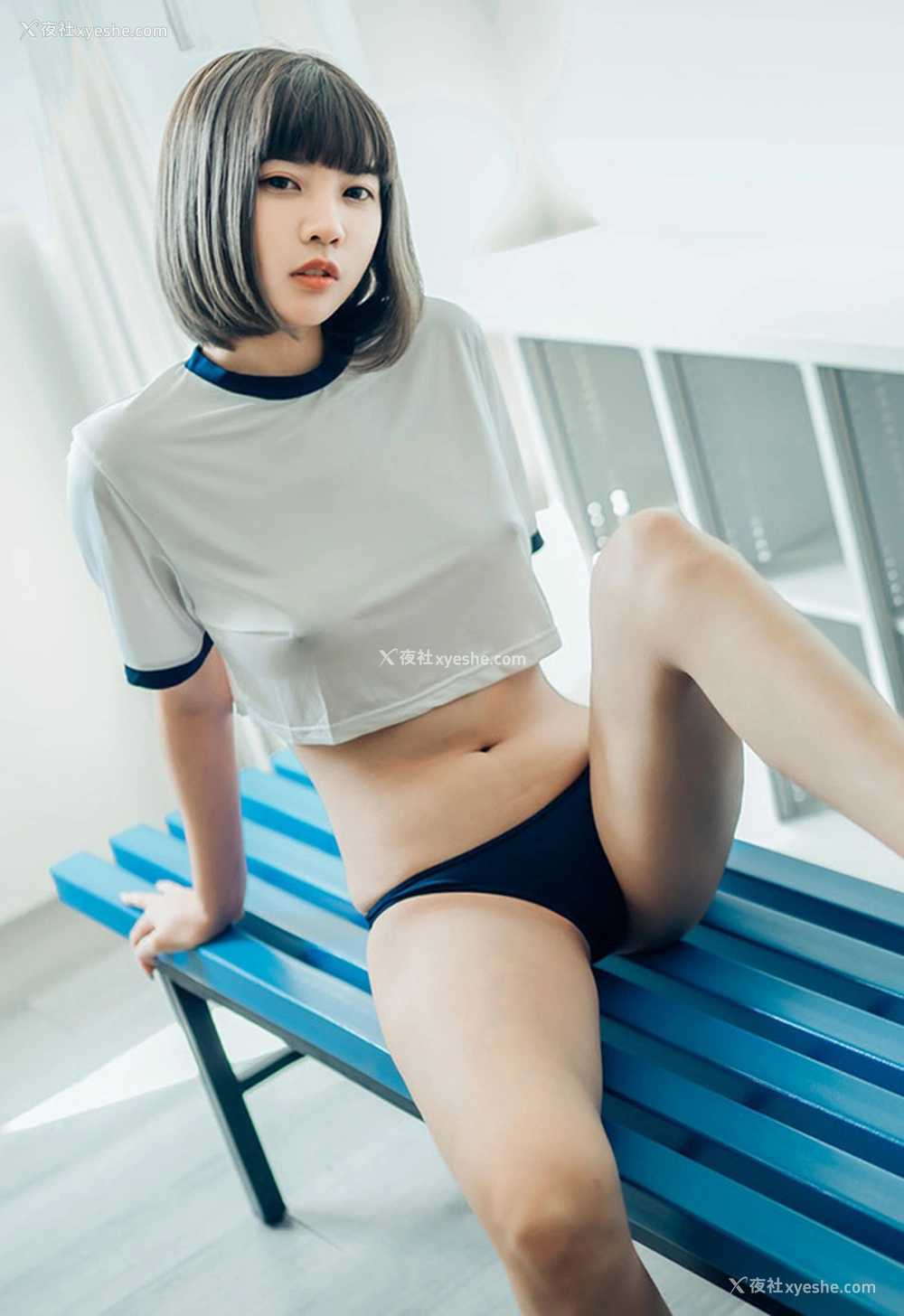1P - 青春果宝宝运动服体操室无圣光写真