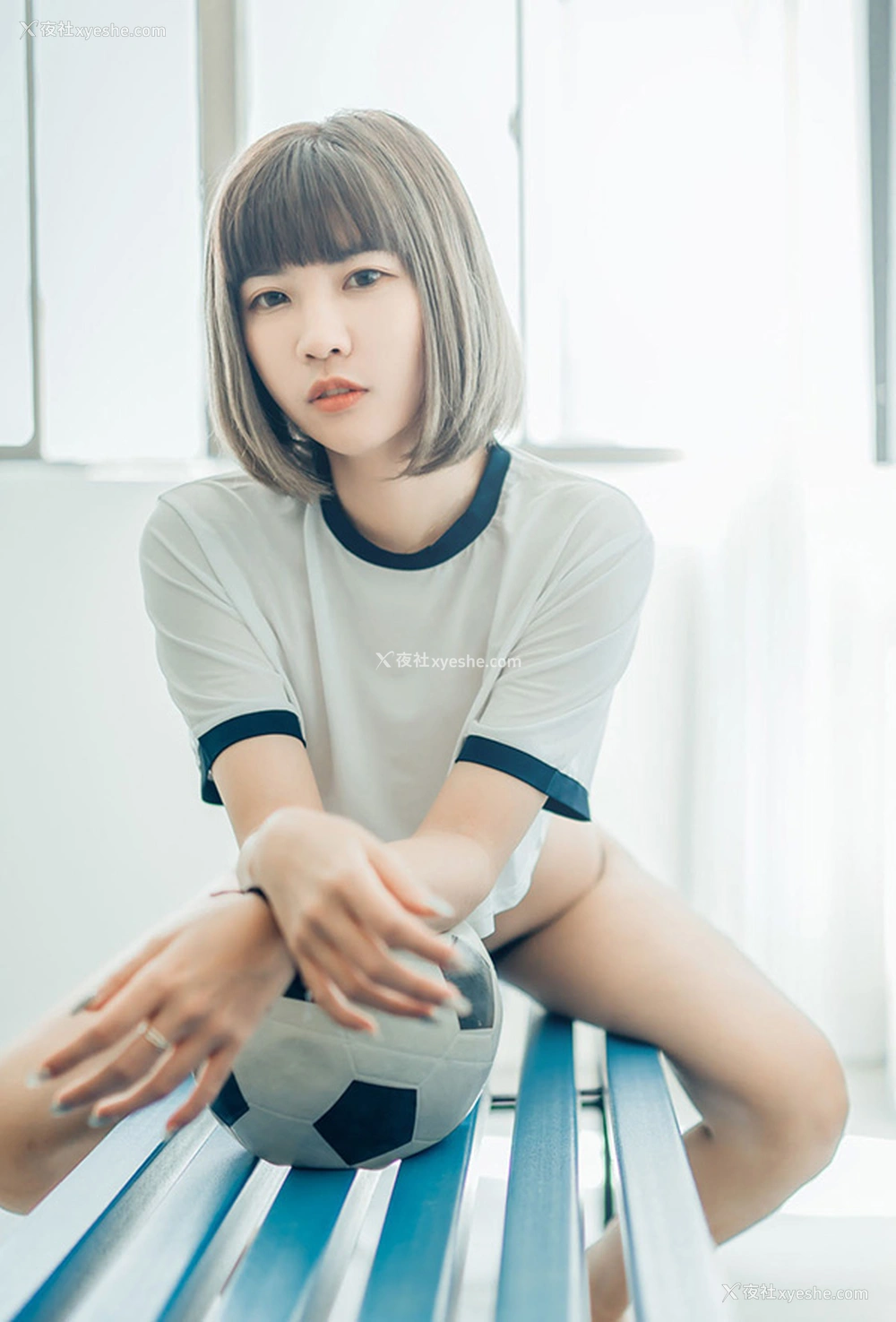 1P - 青春果宝宝运动服体操室无圣光写真
