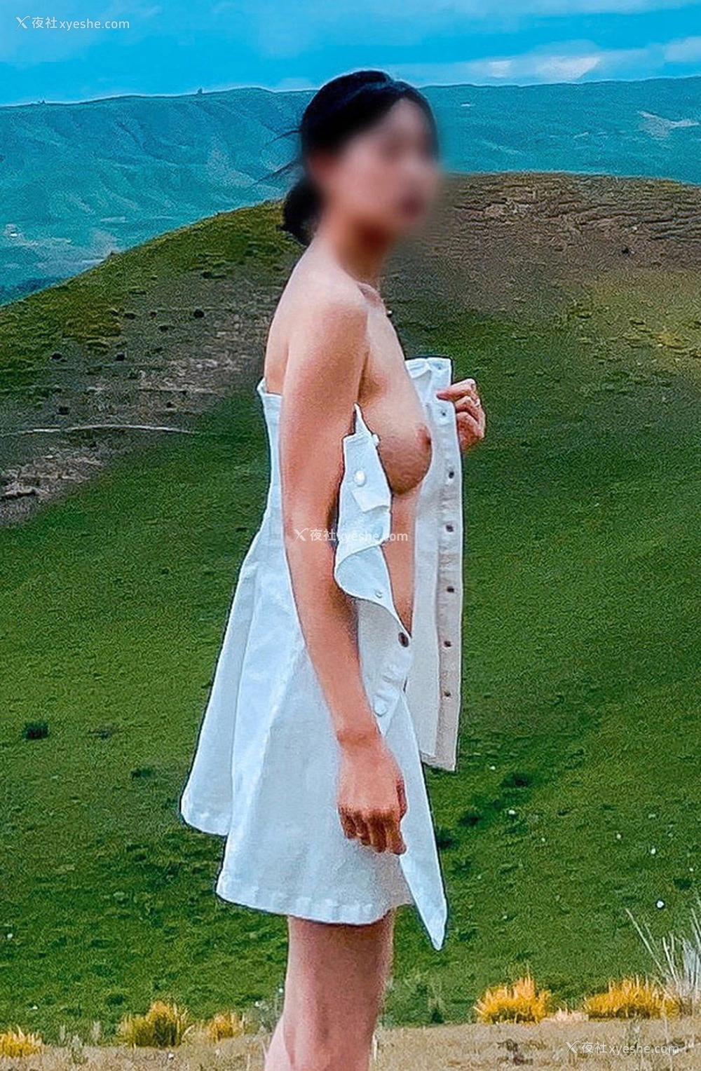 1P - 露出系福利姬@小可爱 高原旅拍视图合集
