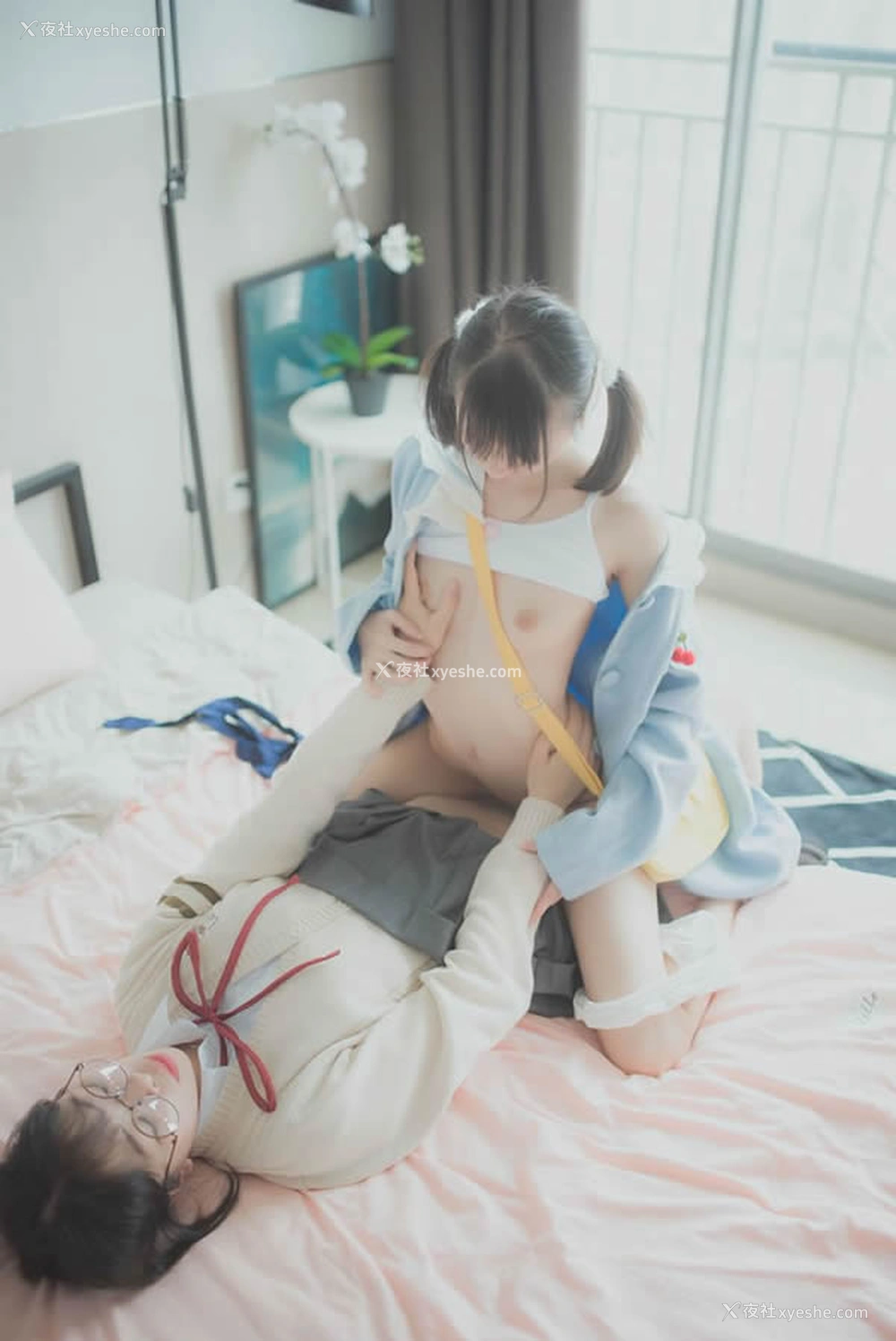 1P - 极品柚木写真品玉系列-制服妹子无圣光套图