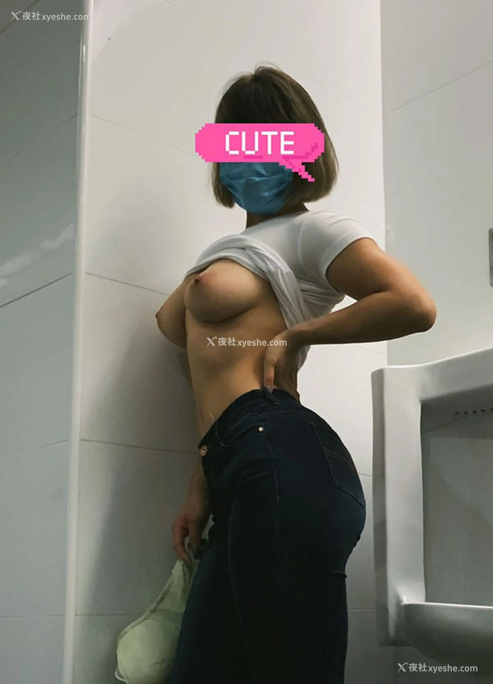 1P - 露出系健身网红@夏甜尺度私拍新作合集
