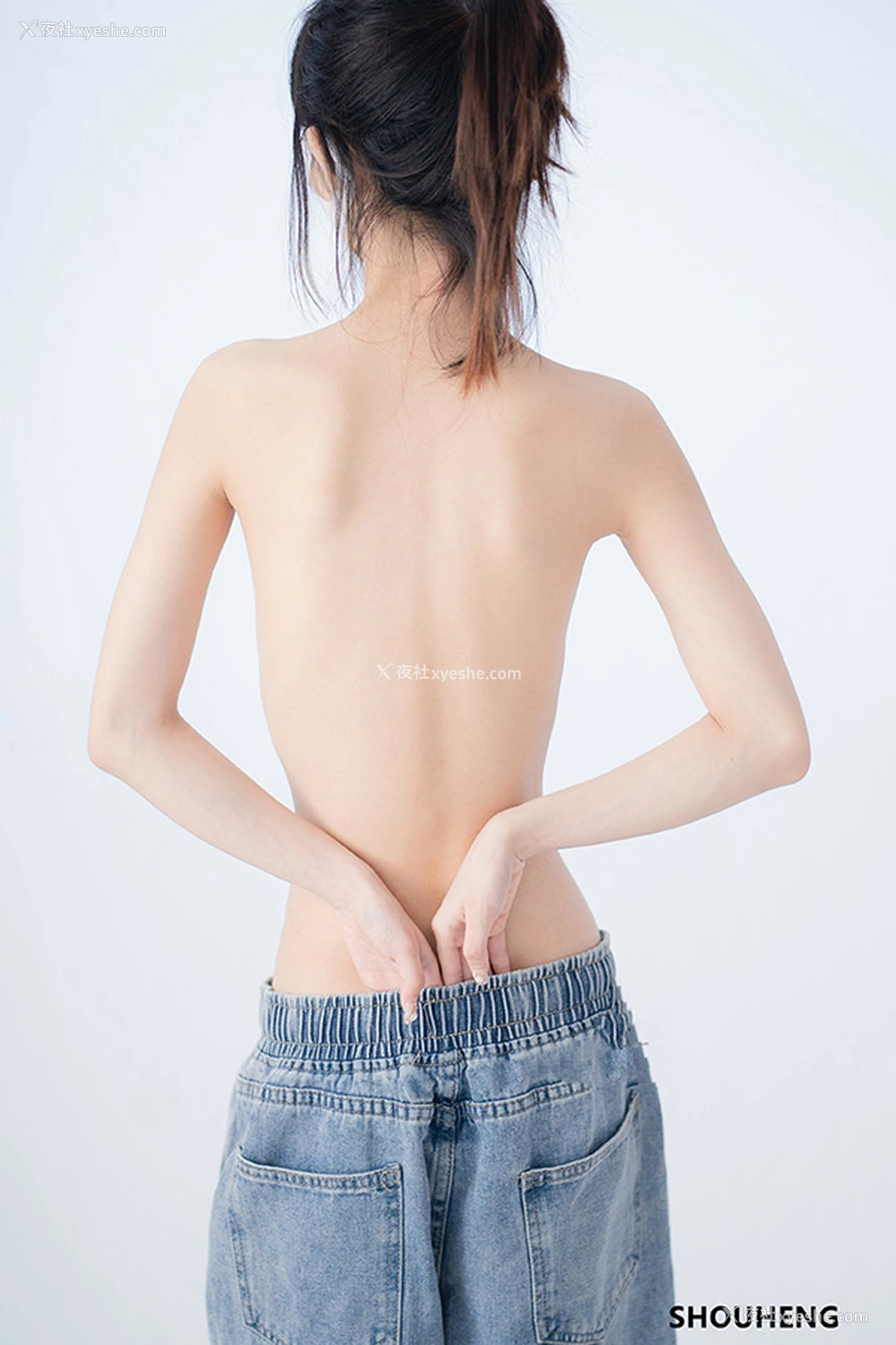 1P - 萌量守恒牛仔裤酷girl无圣光唯美图集