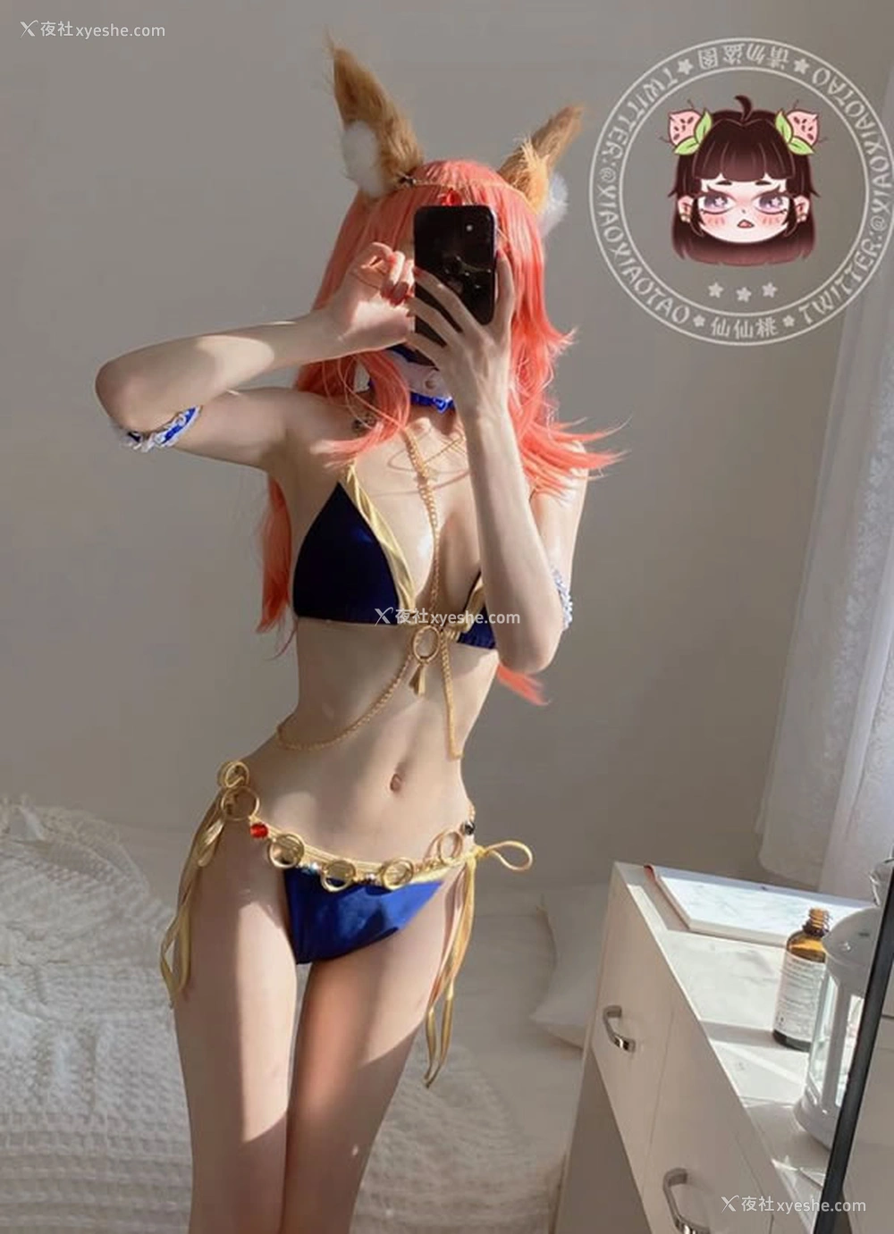 1P - 福利姬仙仙桃 – 体操服 JK 狐耳