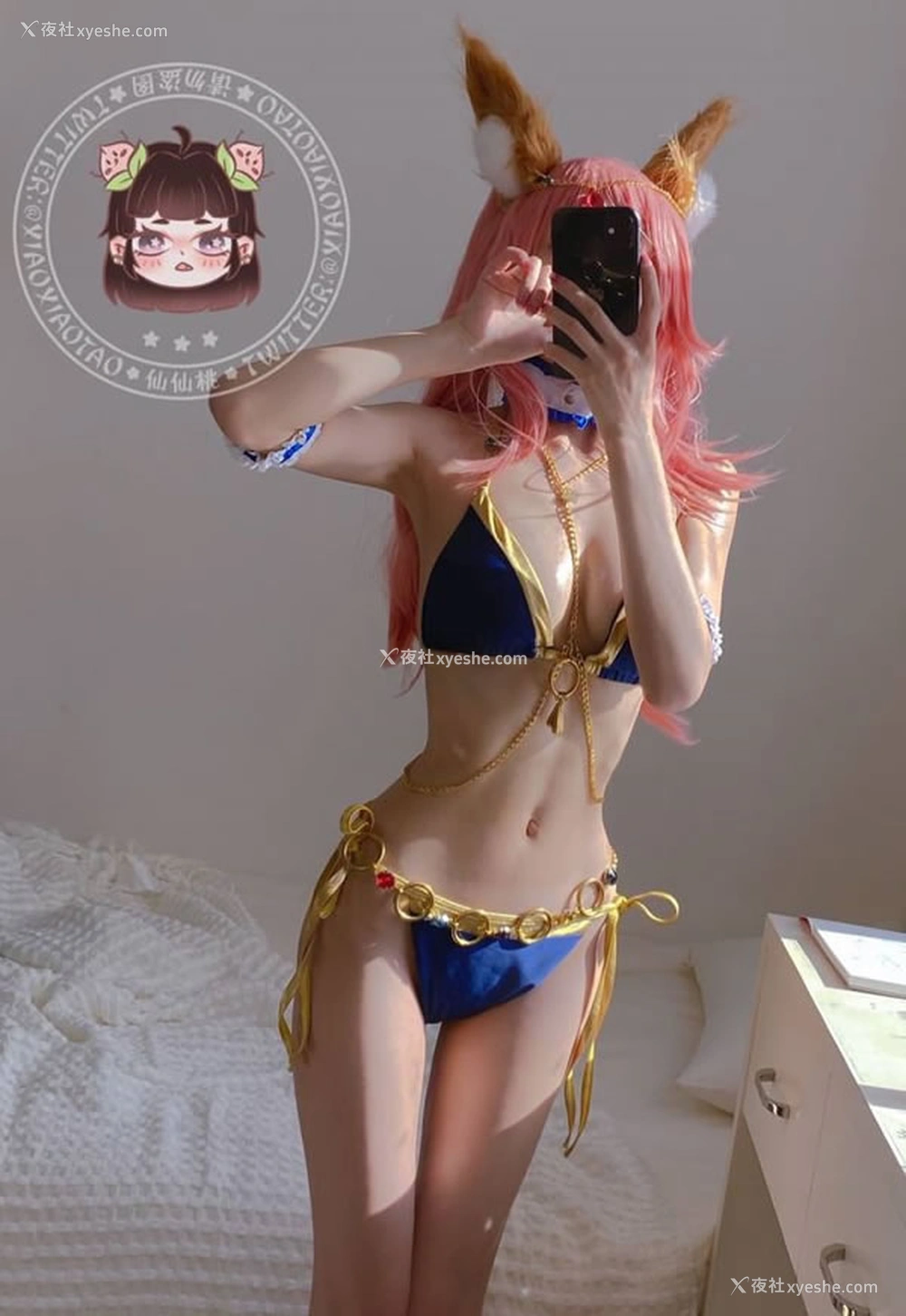 1P - 福利姬仙仙桃 – 体操服 JK 狐耳
