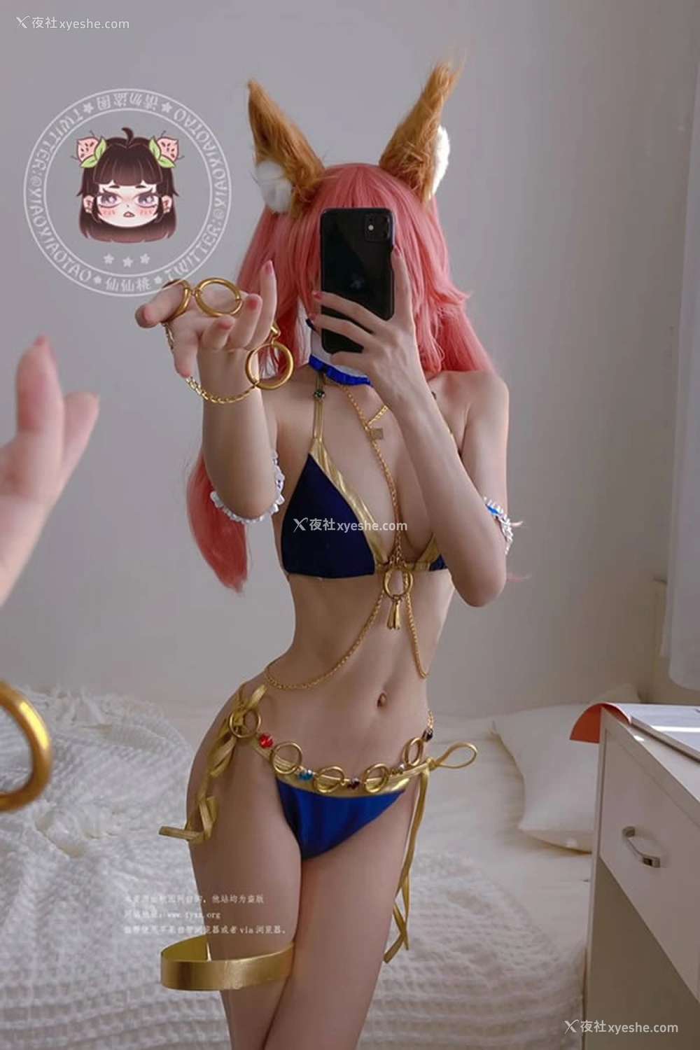 1P - 福利姬仙仙桃 – 体操服 JK 狐耳