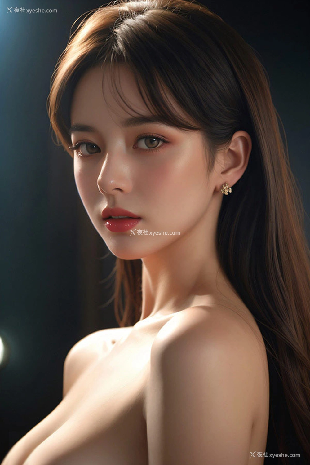 1P - 极品美女自画中来AI硬科技美女真假难分3