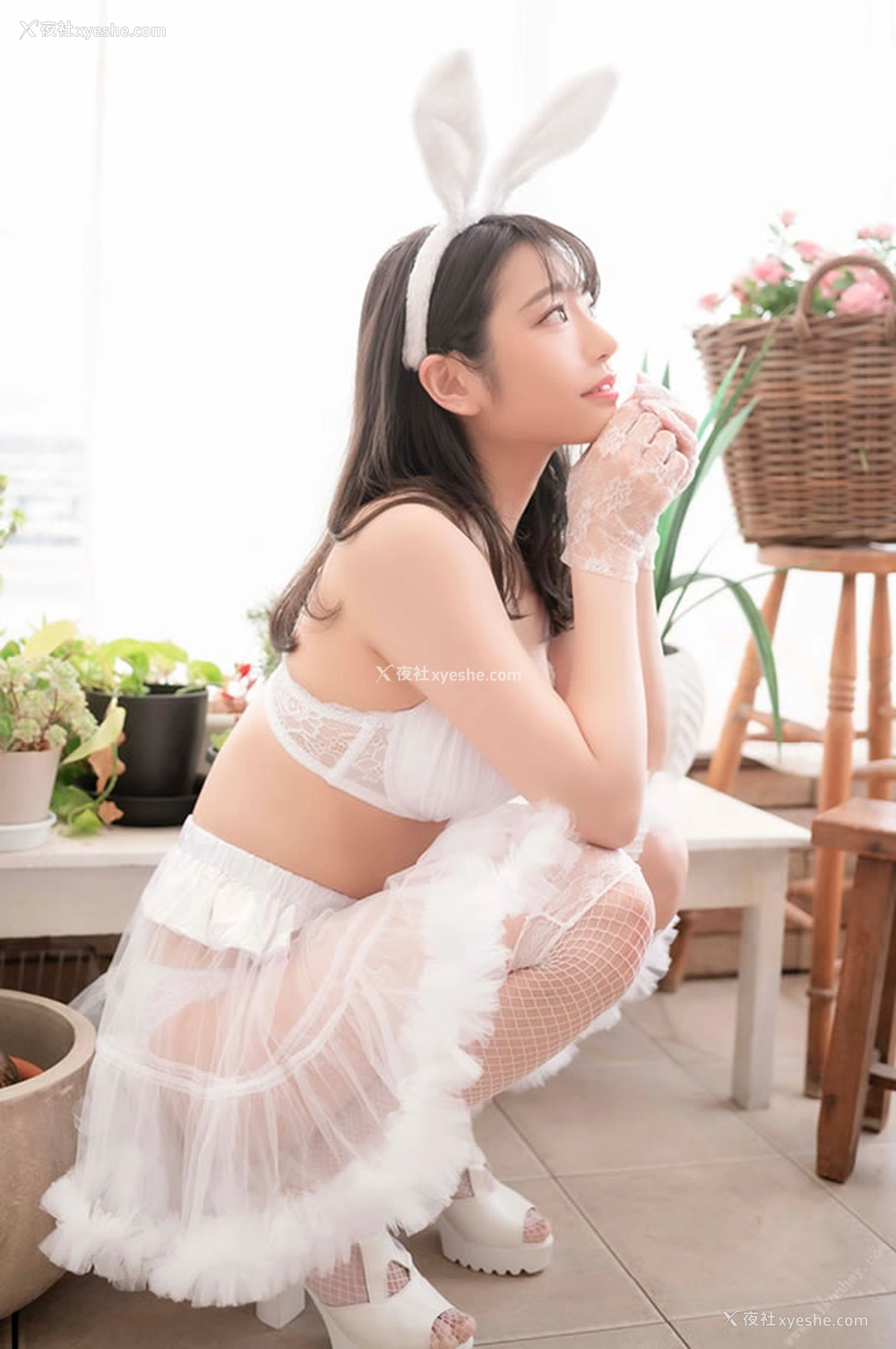 1P - 漂亮小姐姐Saika可爱的兔女郎无圣光图集
