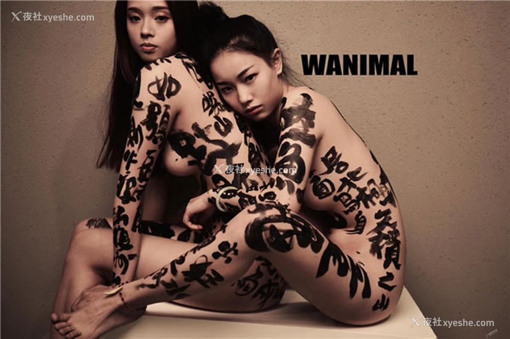 1P - 王动wanimal作品之2017年1月VIP无圣光人体艺术套图