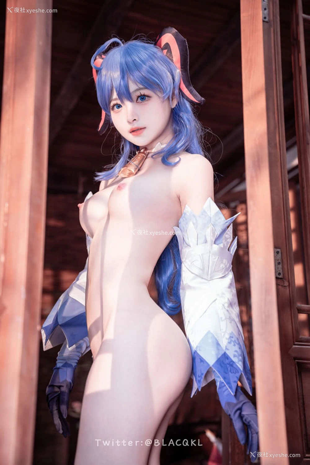 1P - 福利姬白莉爱吃巧克力 – 甘雨2