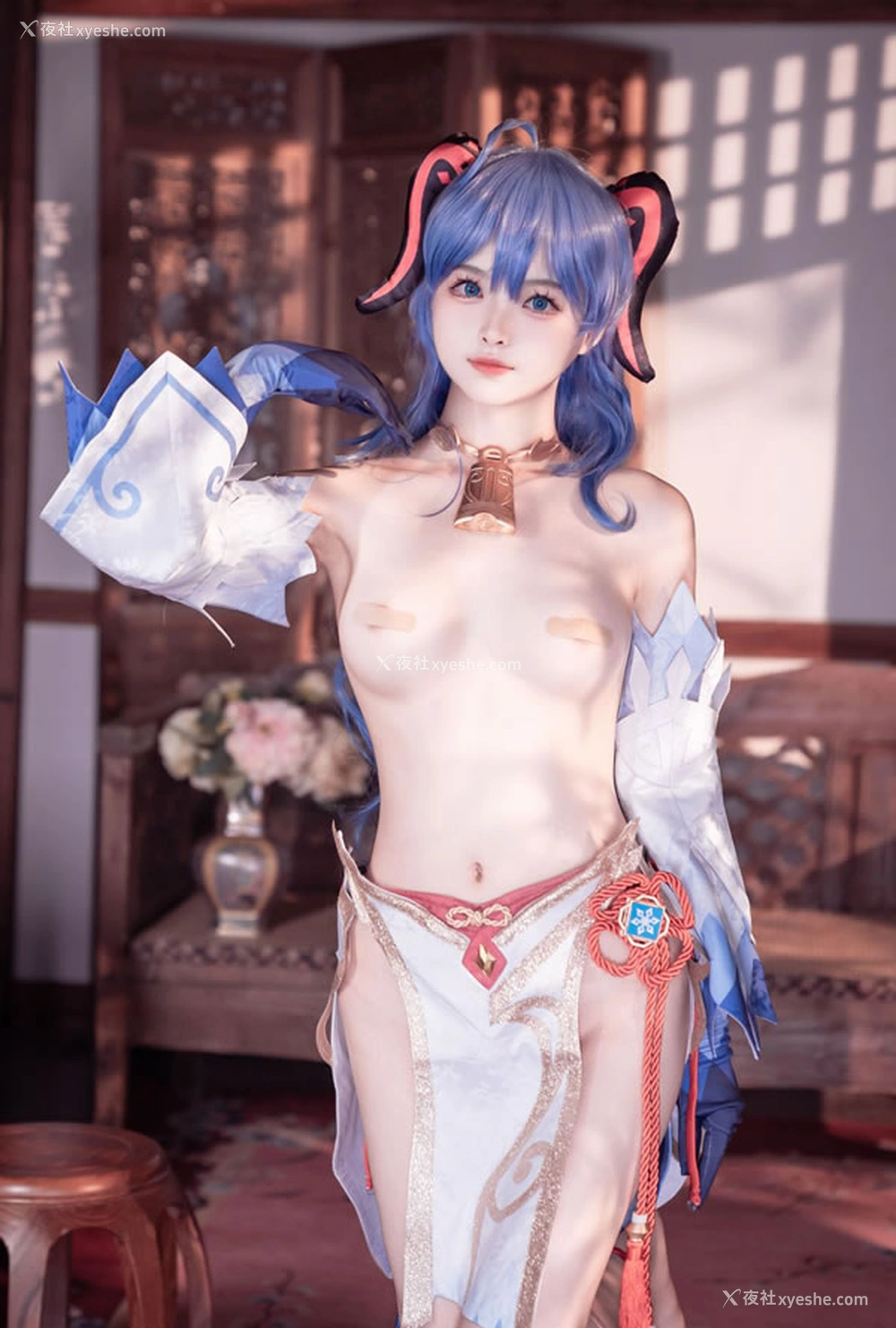 1P - 福利姬白莉爱吃巧克力 – 甘雨2