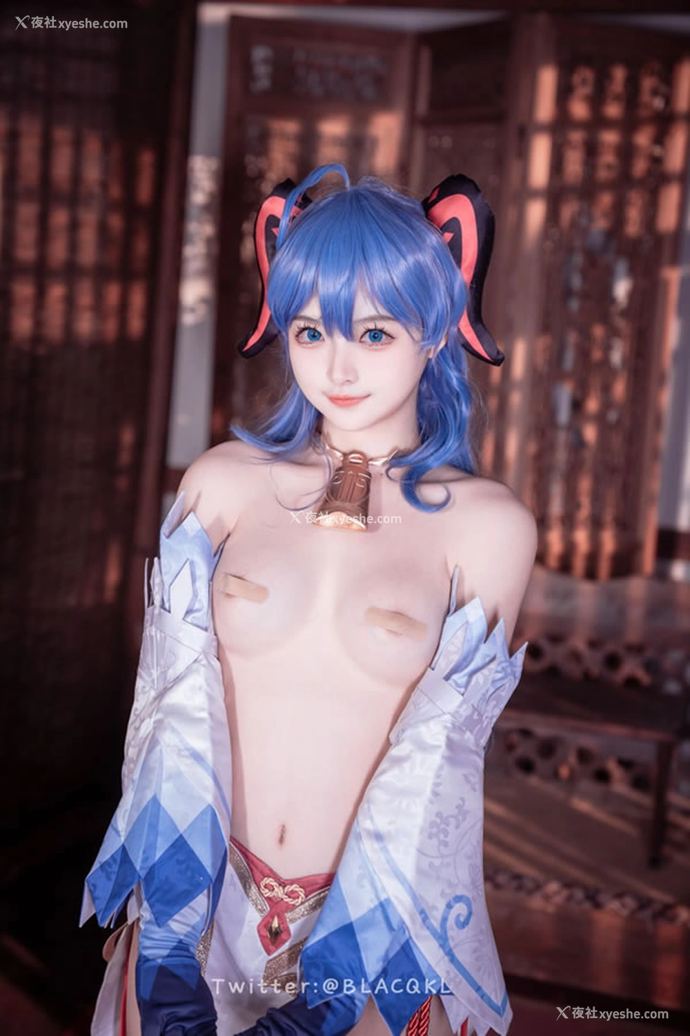 1P - 福利姬白莉爱吃巧克力 – 甘雨2
