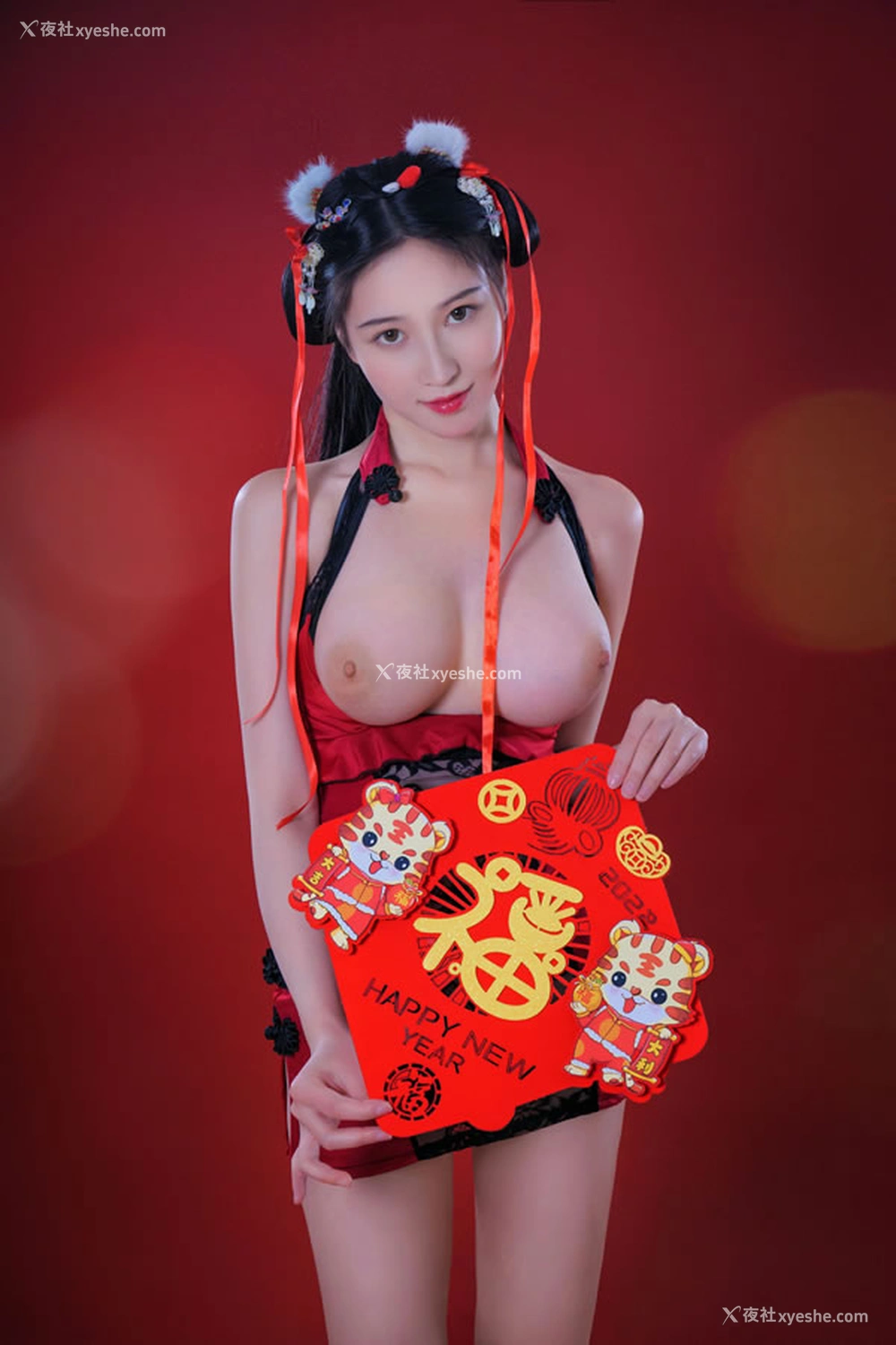 1P - 极品嫩模年年 – 拜年私拍无圣光唯美图集
