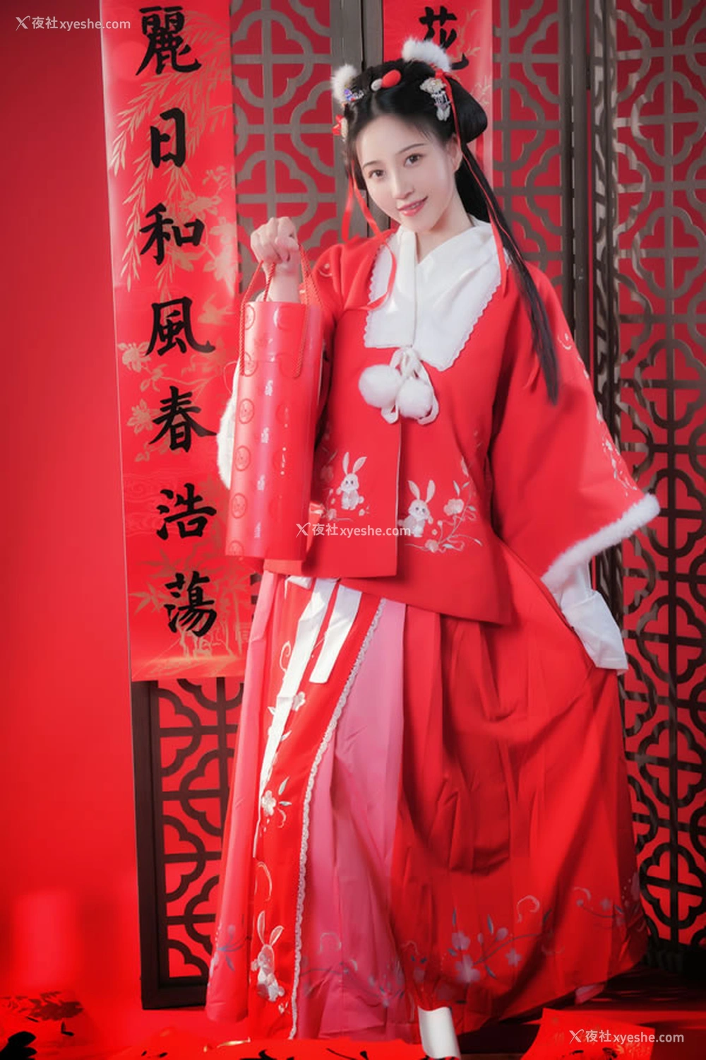 1P - 极品嫩模年年 – 拜年私拍无圣光唯美图集