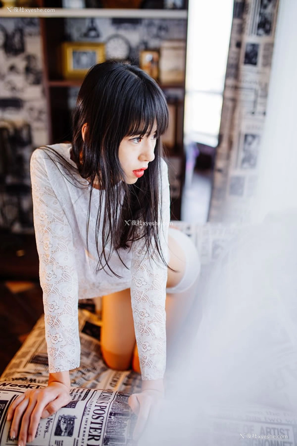 1P - 推女郎艾栗栗人体顶级无圣光唯美风格系列套图写真一