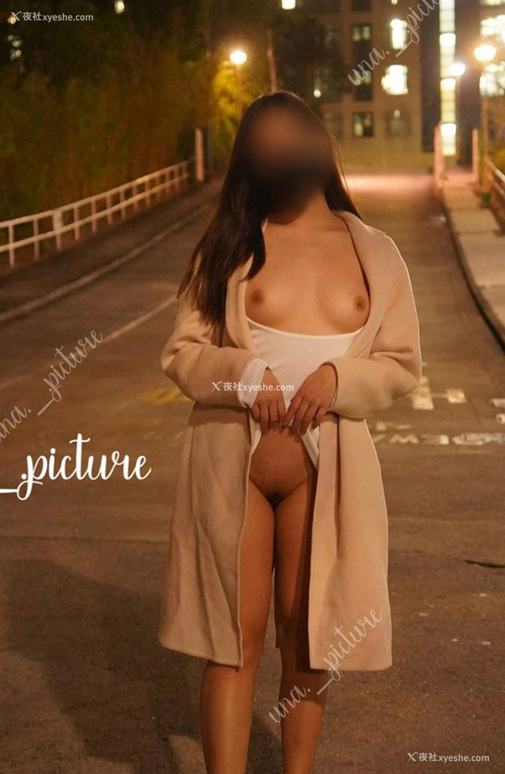 1P - 露出系网红PictureUna 人妻尺度私拍合集3