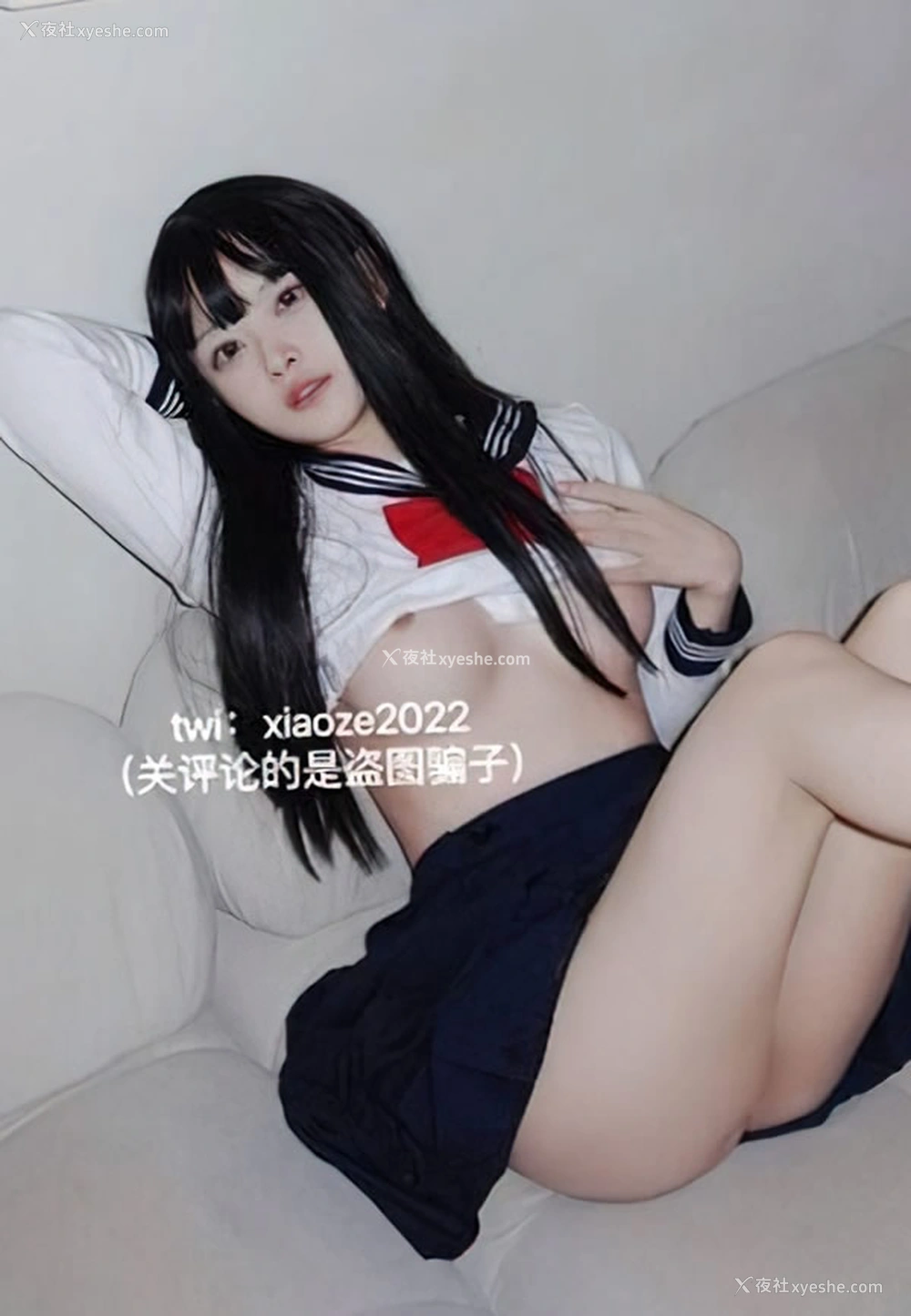 1P - 福利姬xiaoze2022 – 私房JK与女仆