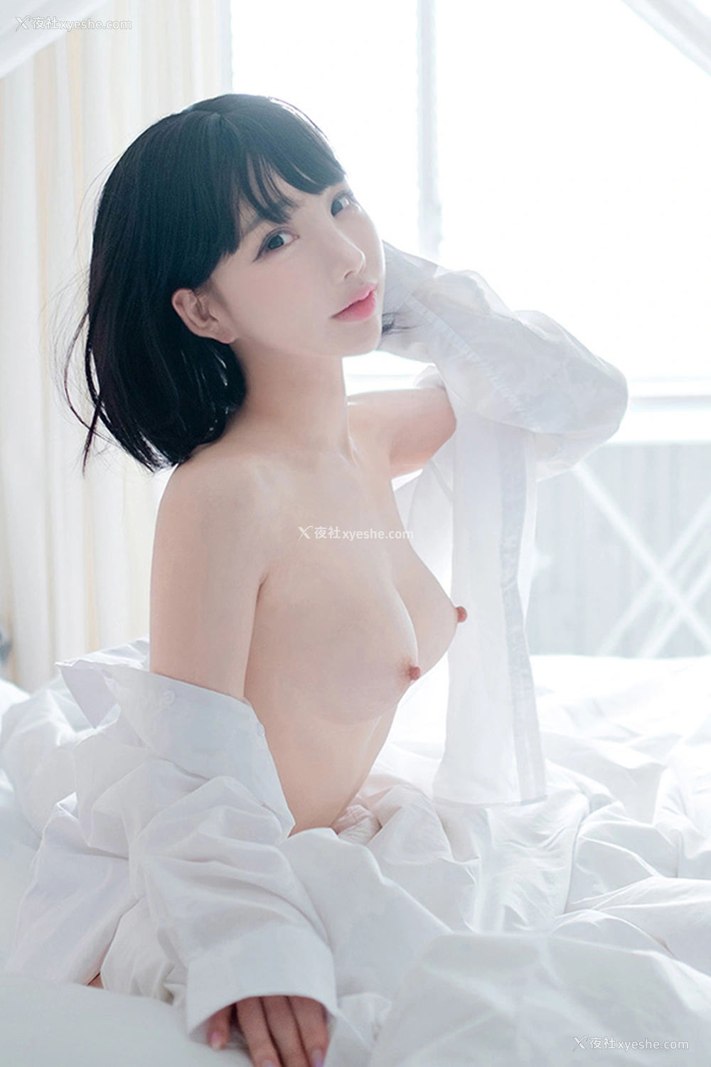 1P - 粉嫩美女Candy情趣衣 白衬衣尺度图集