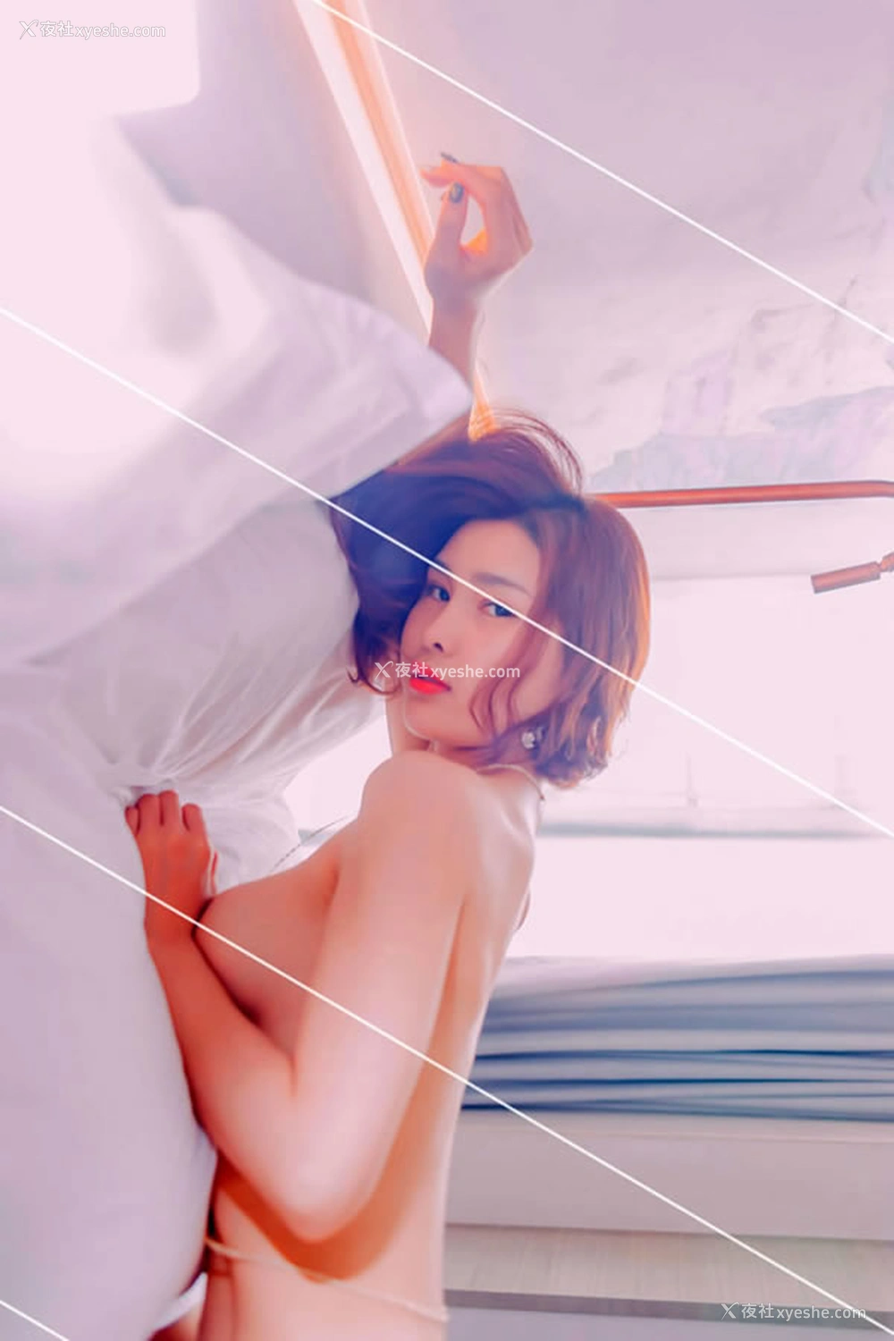 1P - 大奶女神闫盼盼18年7月写真裸心无圣光写真2