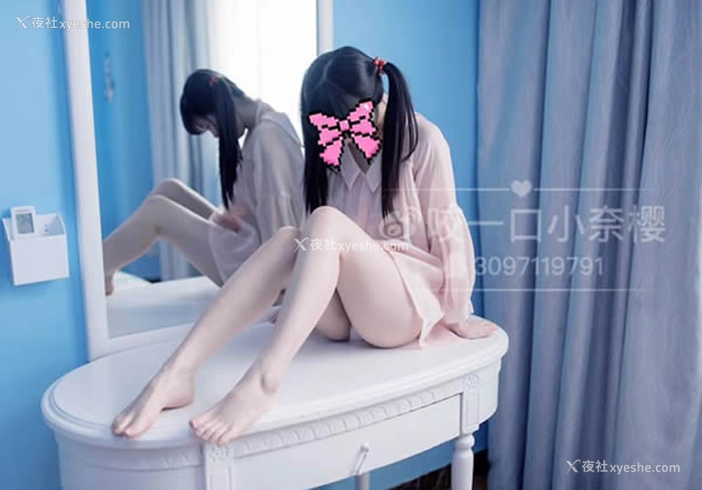 1P - 极品萝莉网红咬一口小奈樱粉色睡衣无圣光套图