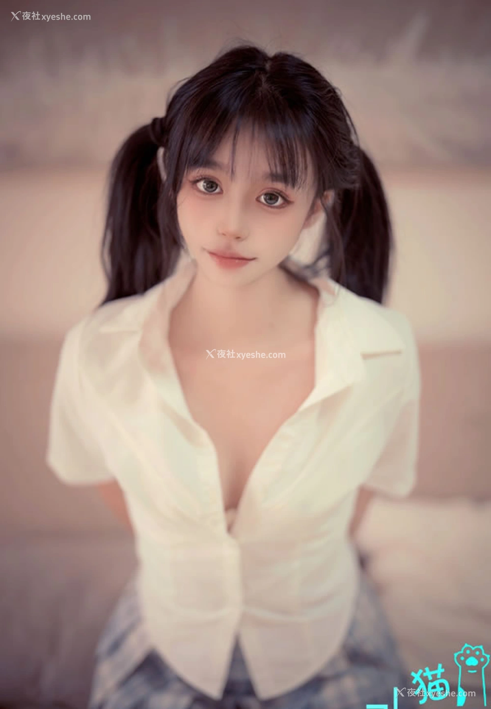 1P - 网红小姐姐yakumo猫小清新人体福利图集