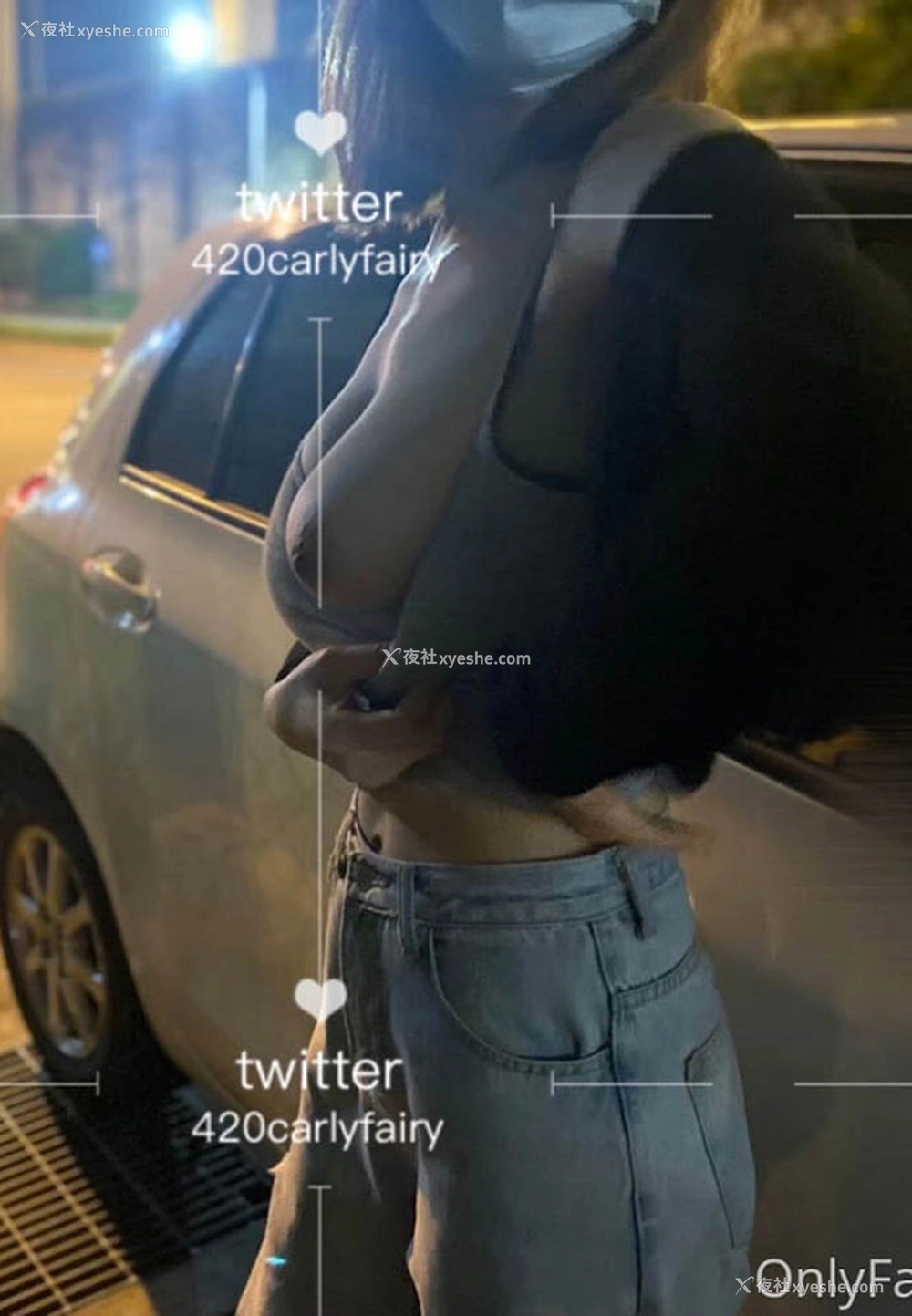 1P - 露出系网红@carly 爆乳福利尺度合集