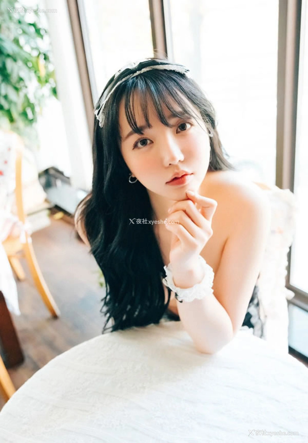 1P - 可爱的女仆孙乐乐透视围裙无圣光图集