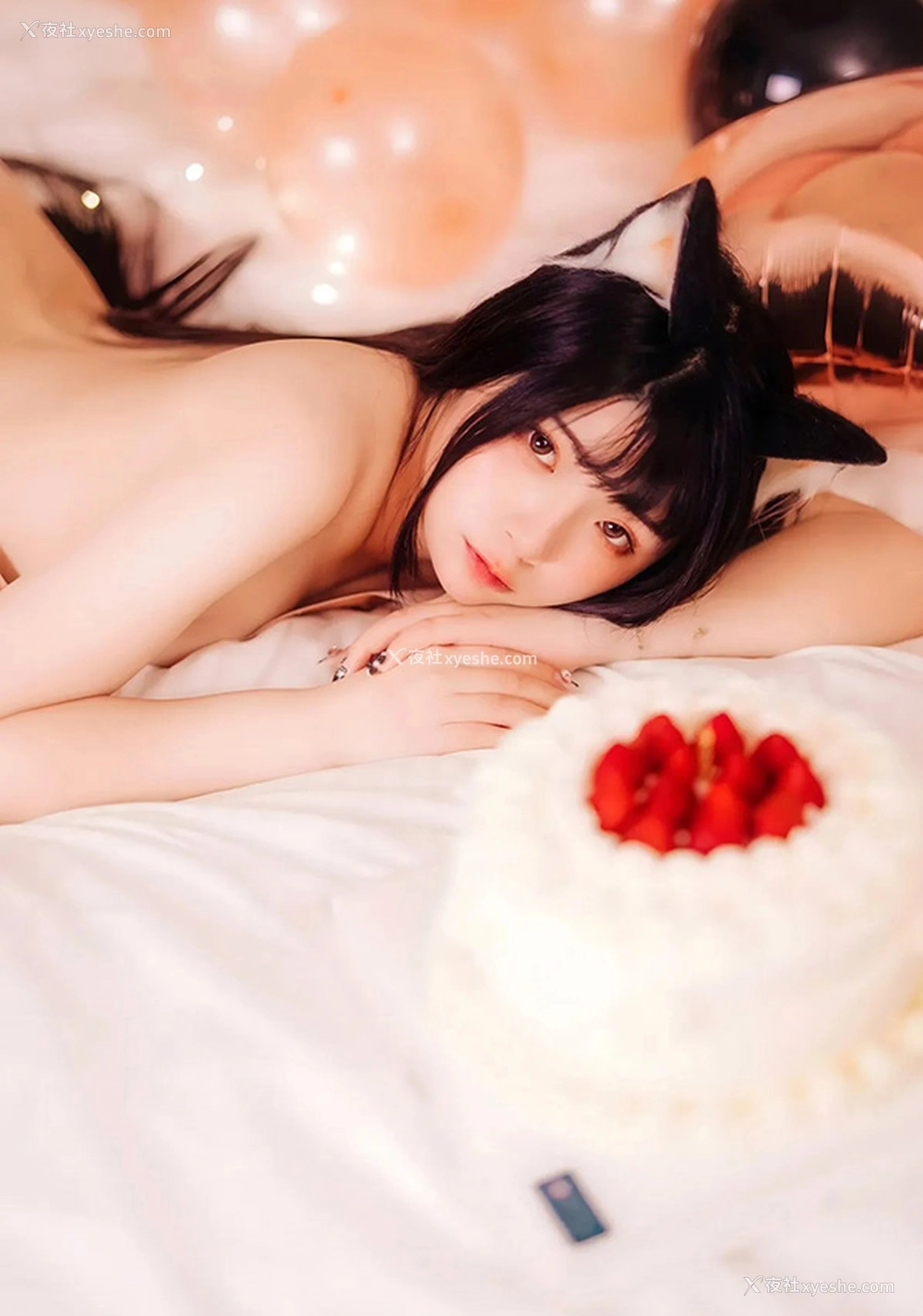 1P - 福利姬落落Raku 生日快乐无圣光唯美图集