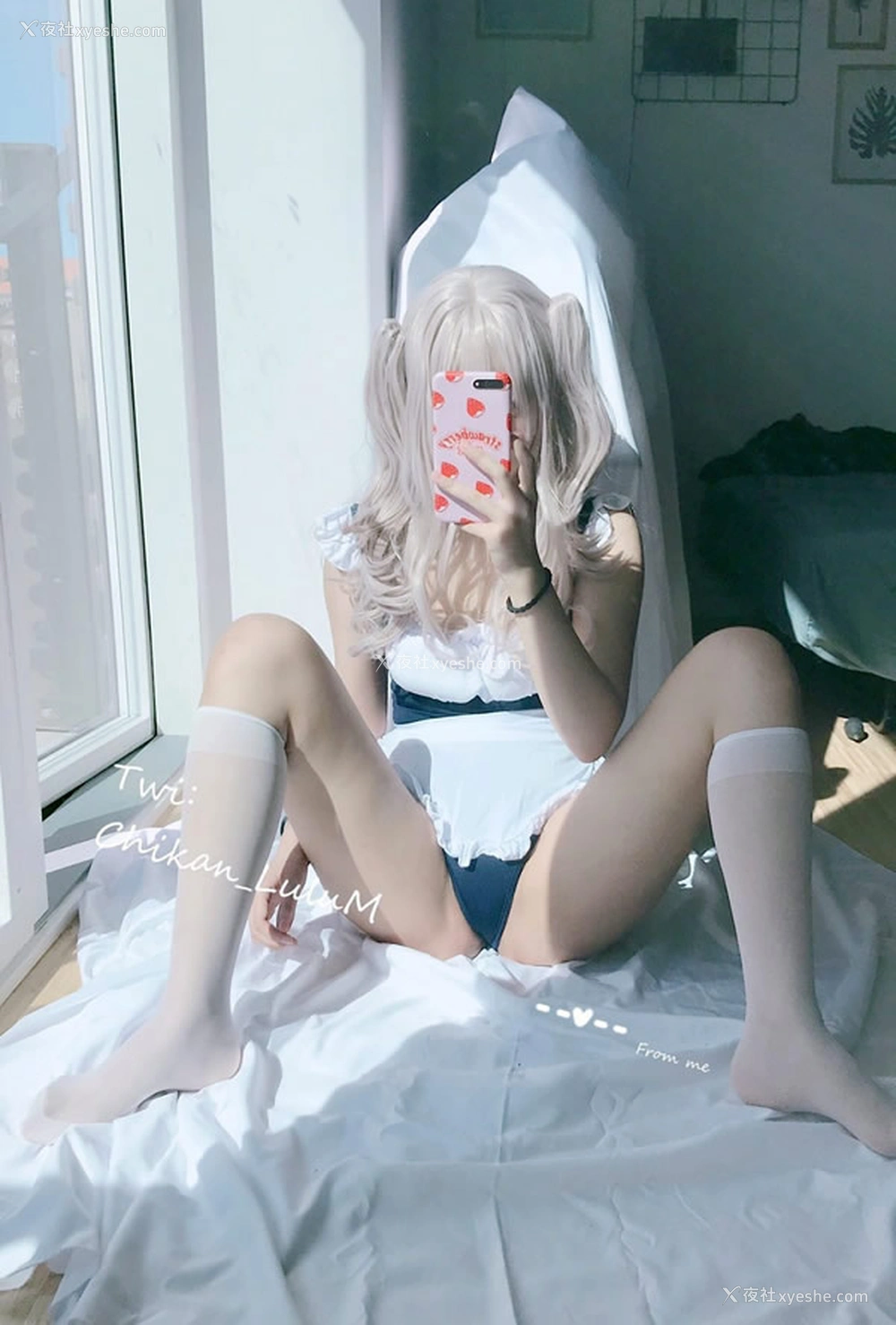 1P - 推特露脸福利姬@樱井奈奈室内无圣光套图