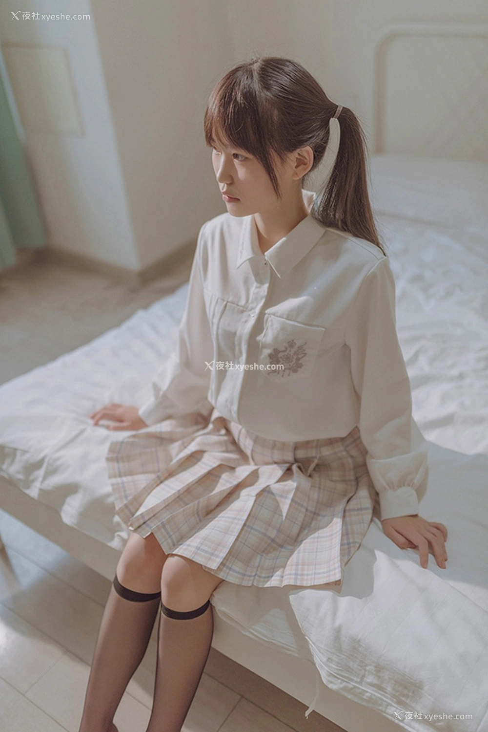 1P - 摄影师鹿初少女系列双马尾丢妹01无圣光图集