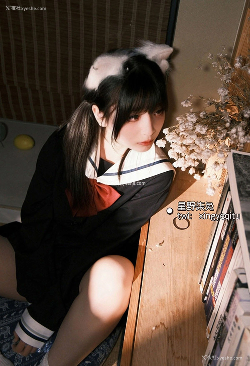 1P - 福利姬星野柒兔 放课后的吔鱼少女