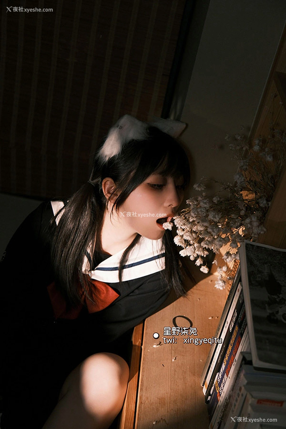 1P - 福利姬星野柒兔 放课后的吔鱼少女