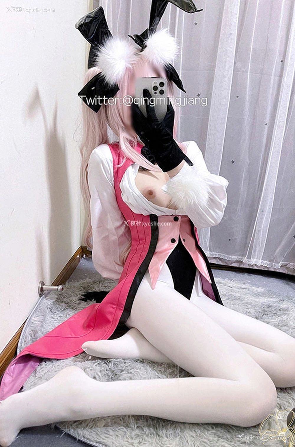 1P - 福利姬小青茗 玉藻前兔女郎