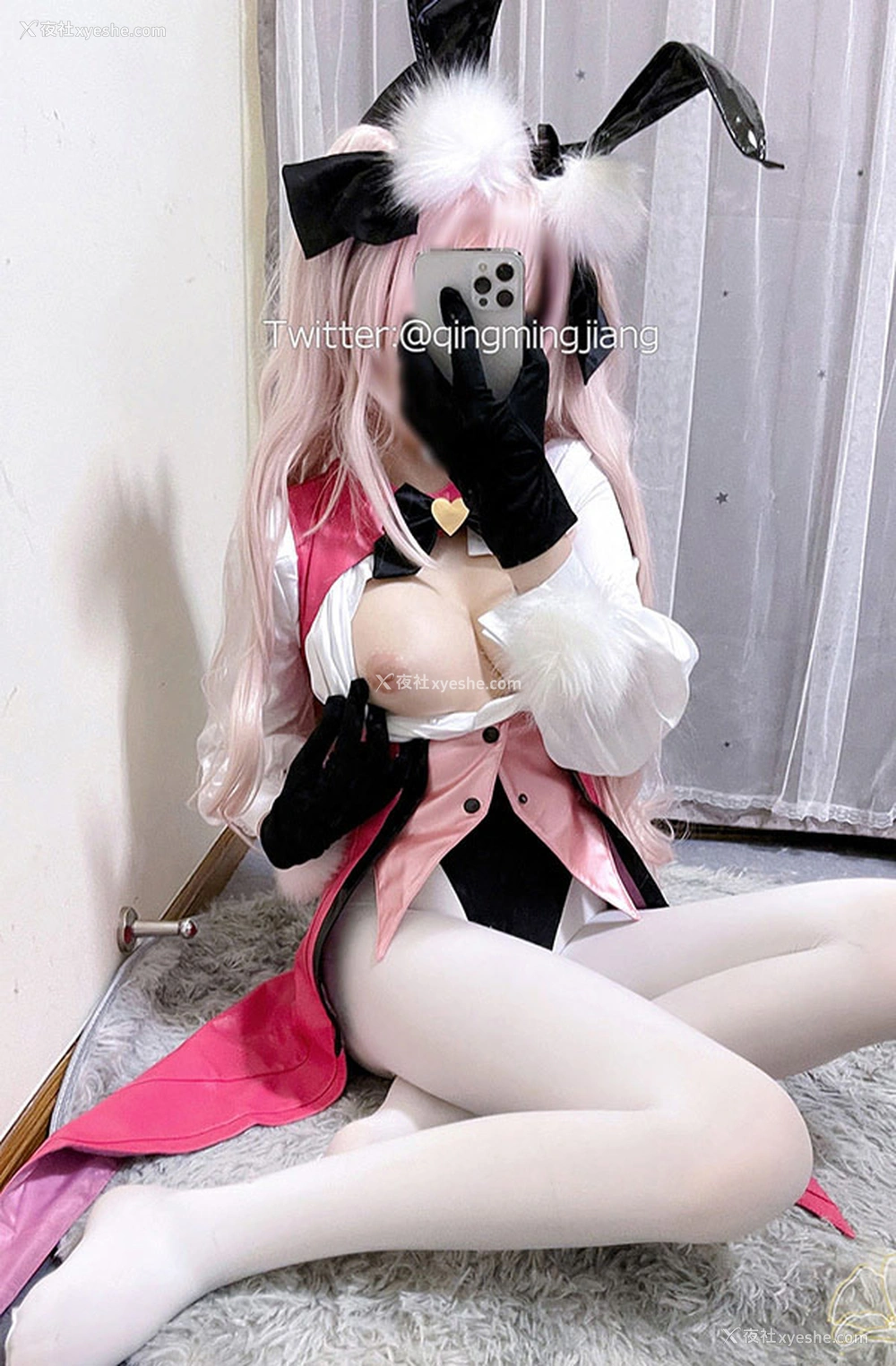 1P - 福利姬小青茗 玉藻前兔女郎