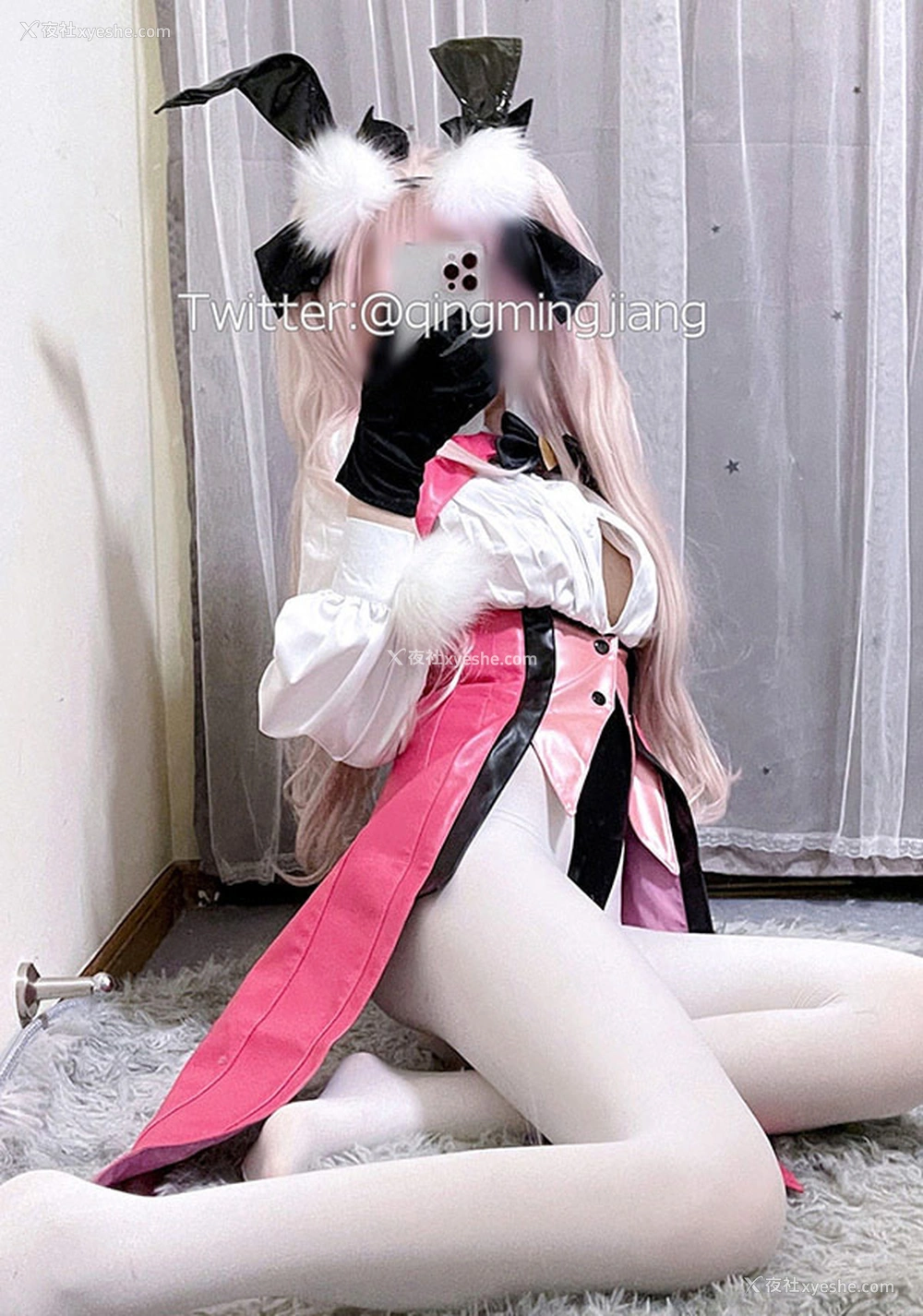 1P - 福利姬小青茗 玉藻前兔女郎