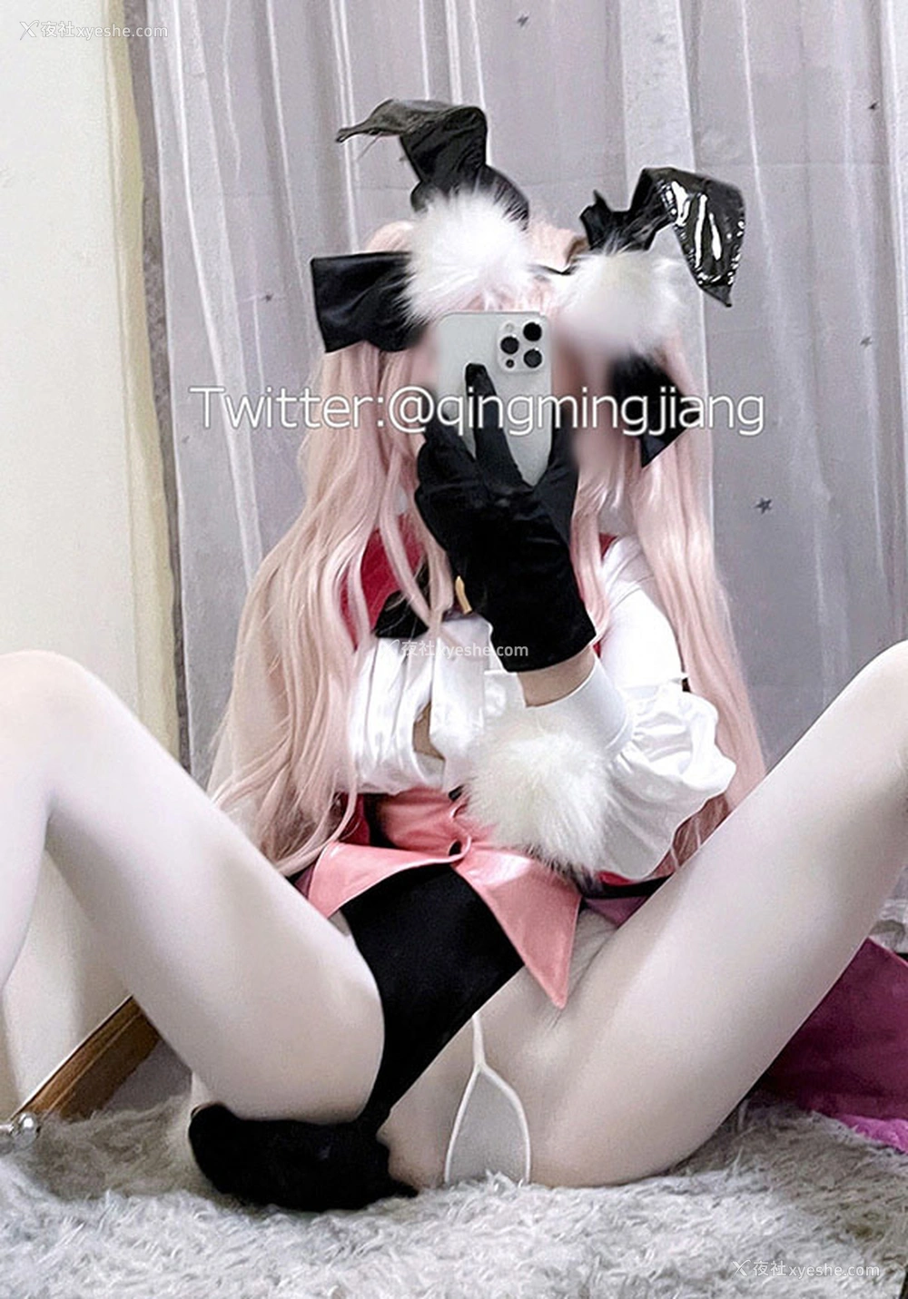 1P - 福利姬小青茗 玉藻前兔女郎