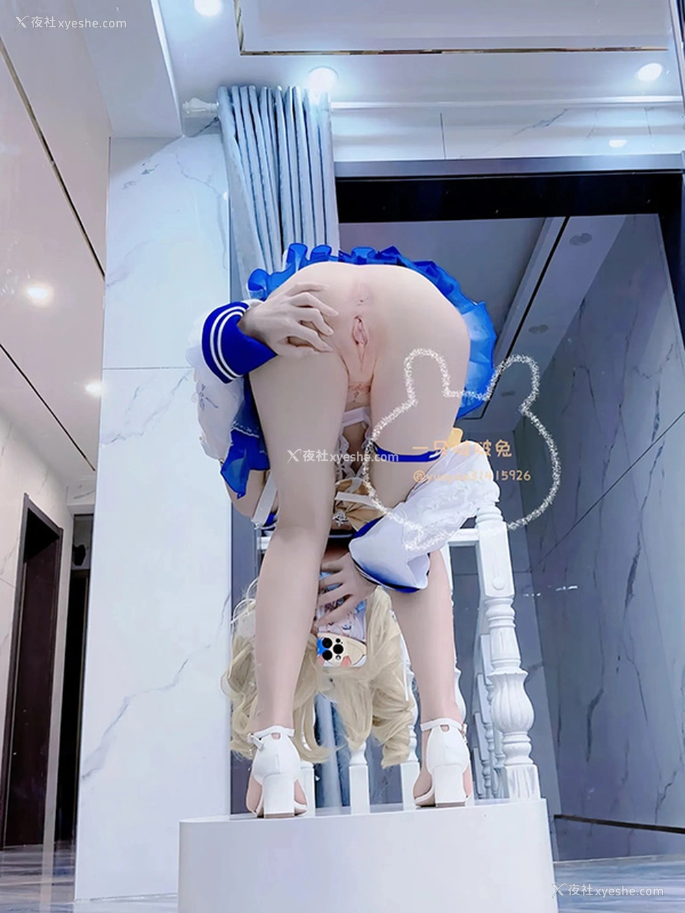 1P - 推特美女一只啵啵兔尺度福利图