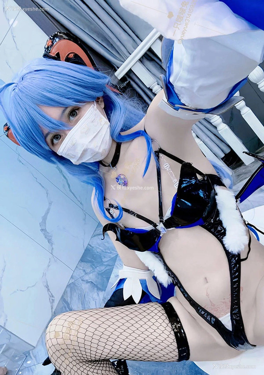 1P - 推特美女一只啵啵兔尺度福利图