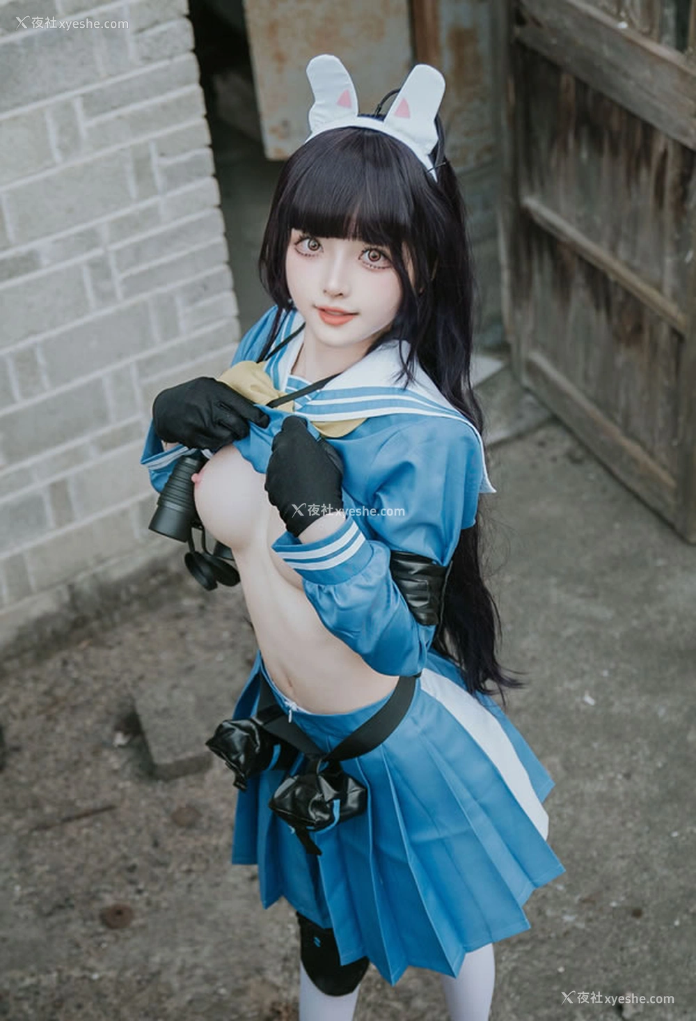 1P - 福利姬白莉爱吃巧克力 – 霞沢ミユ2