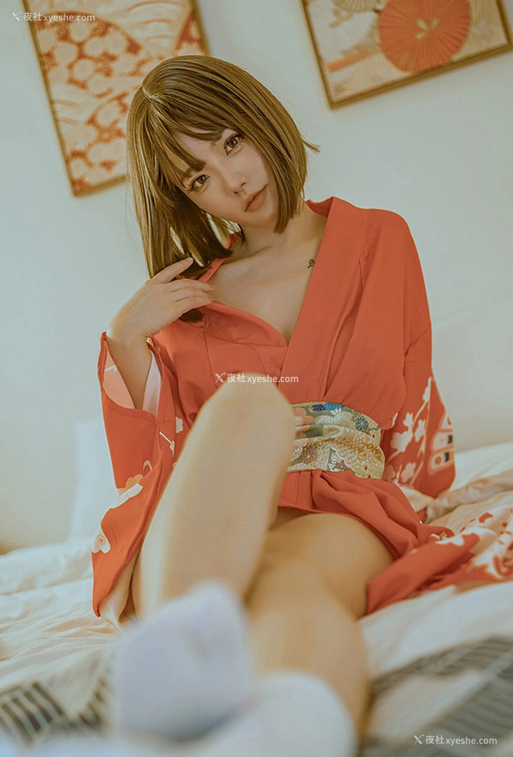 1P - 网红美女桃良阿宅 浴衣 诱惑写真