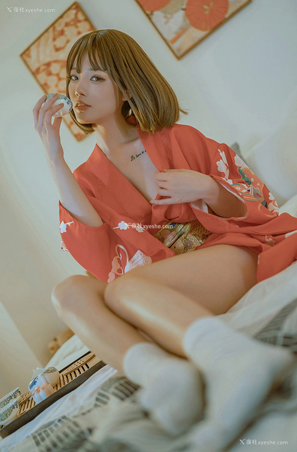 1P - 网红美女桃良阿宅 浴衣 诱惑写真