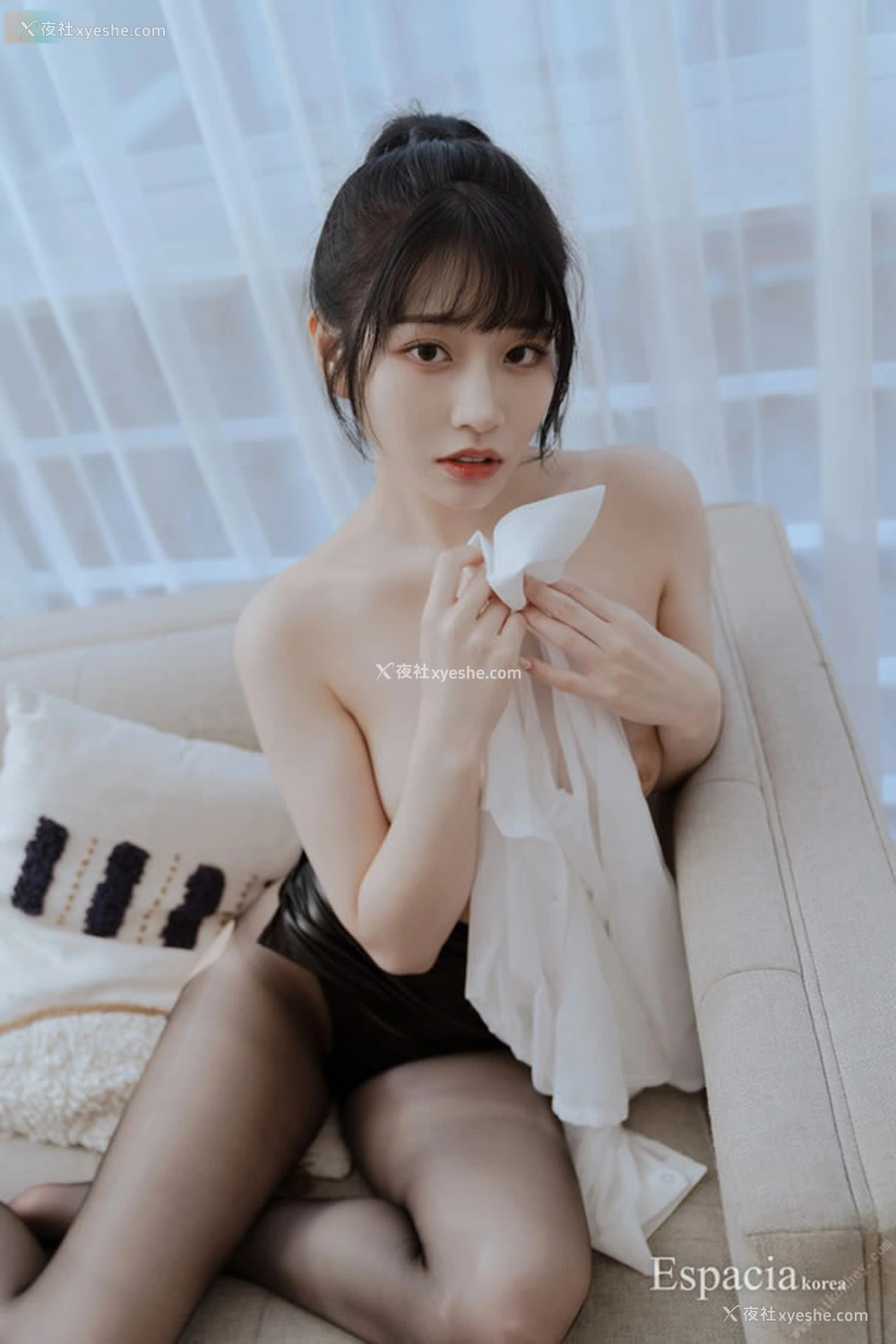 1P - 清新OL妹妹Saika办公室无圣光图集