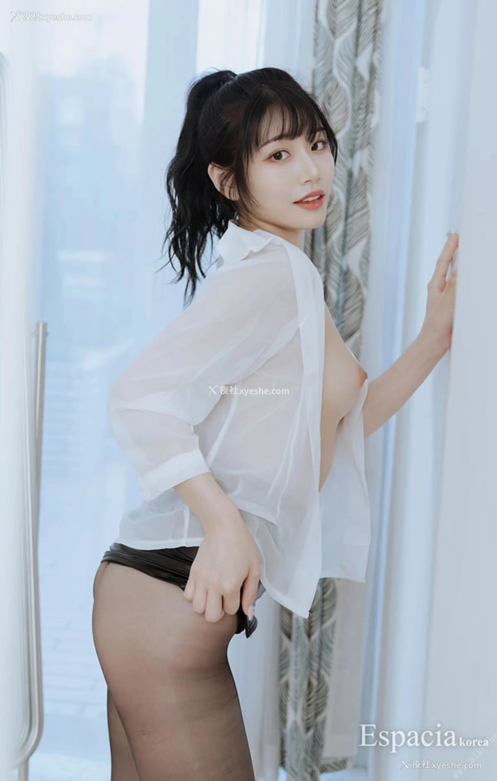 1P - 清新OL妹妹Saika办公室无圣光图集